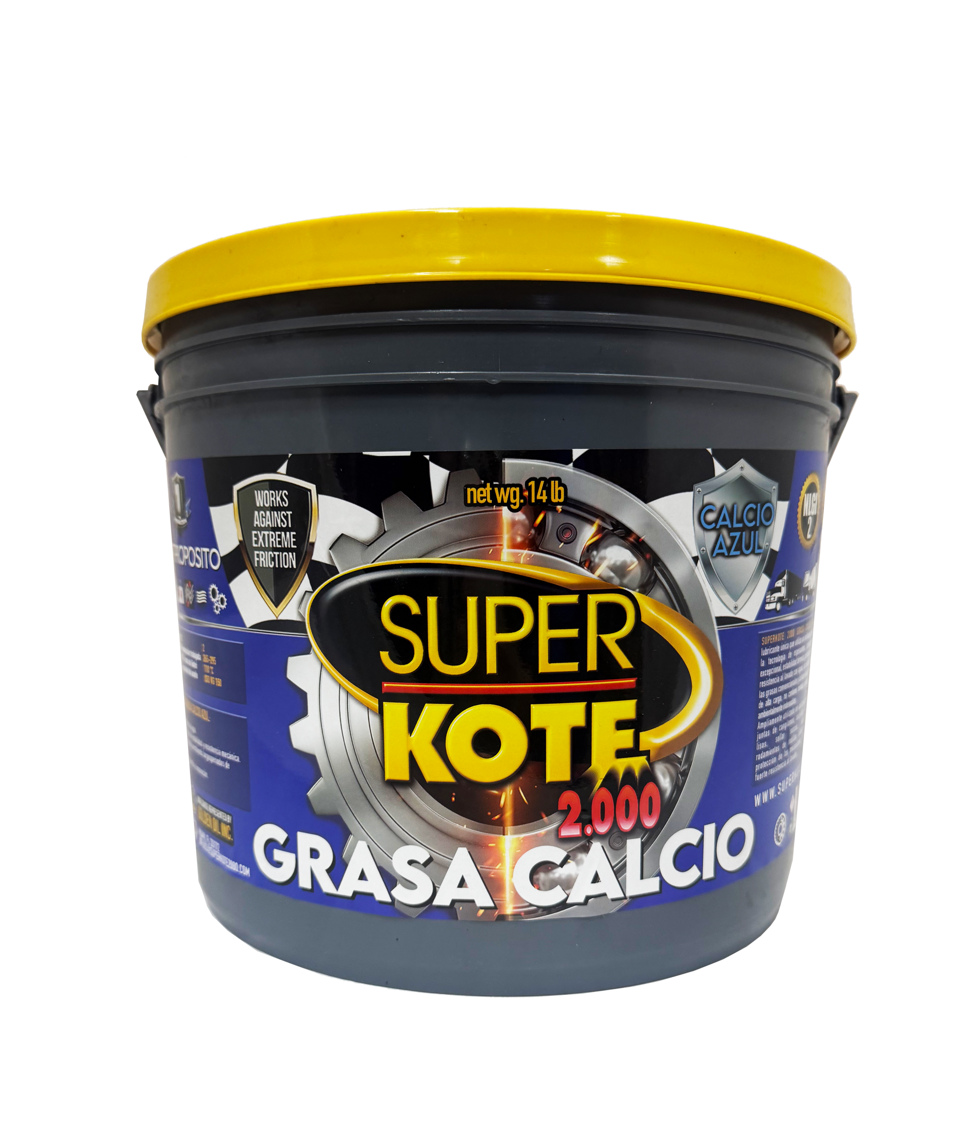 Grasa Calcio Azul Multiproposito NLGI 2 14 lb-2
