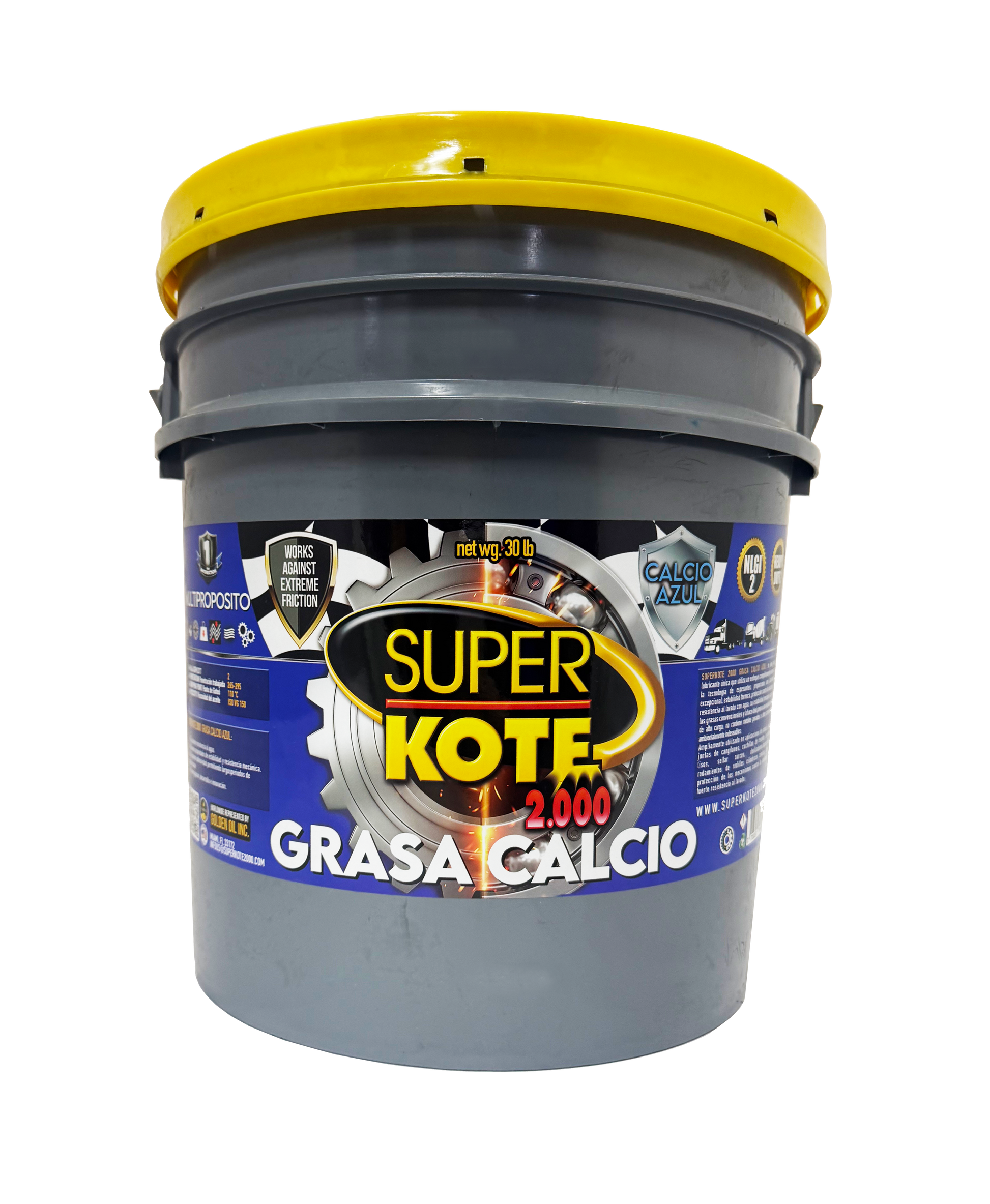 Grasa Calcio Azul Multiproposito NLGI 2 35 lb-2