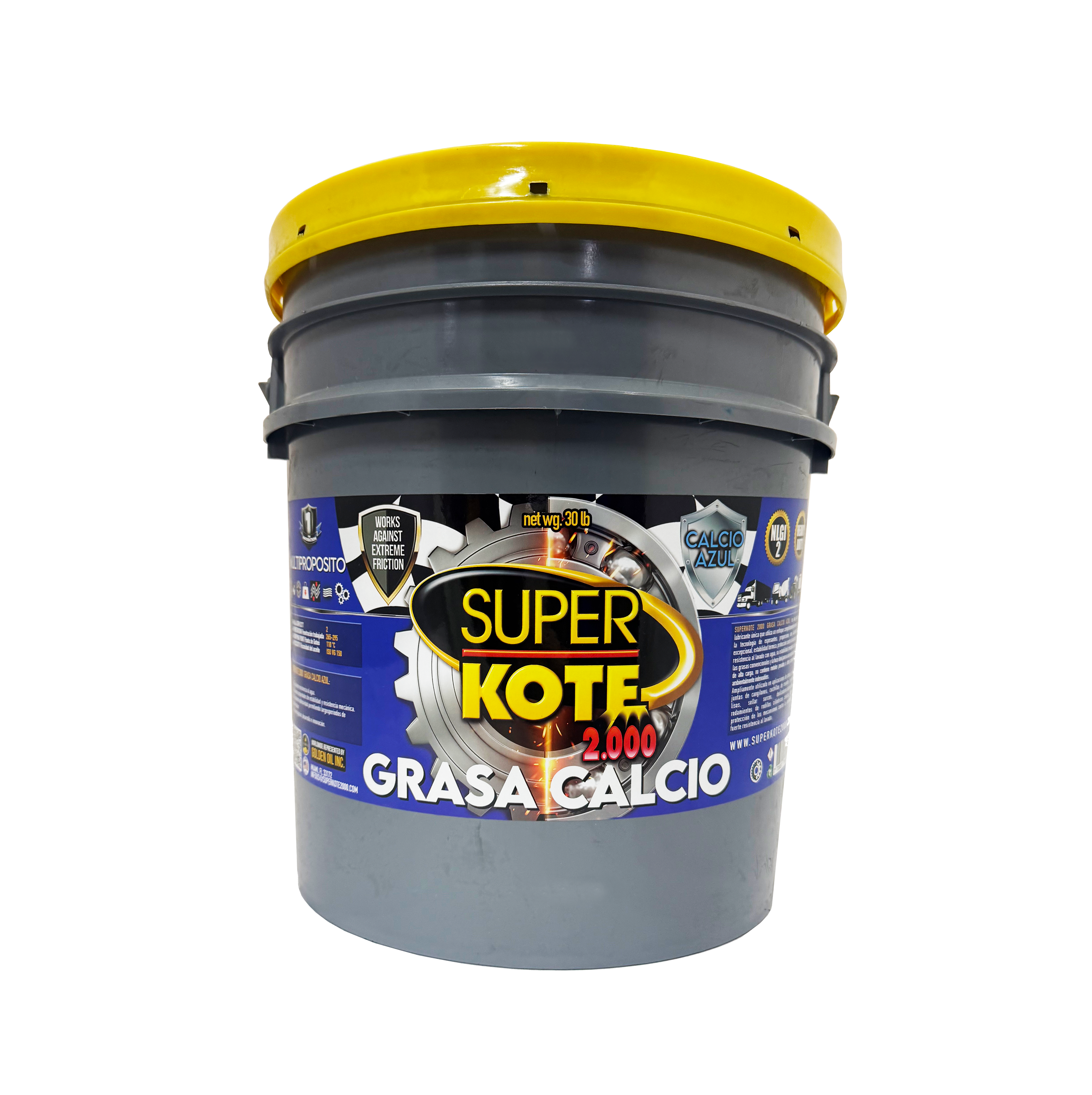 Grasa Calcio Azul Multiproposito NLGI 2 35 lb