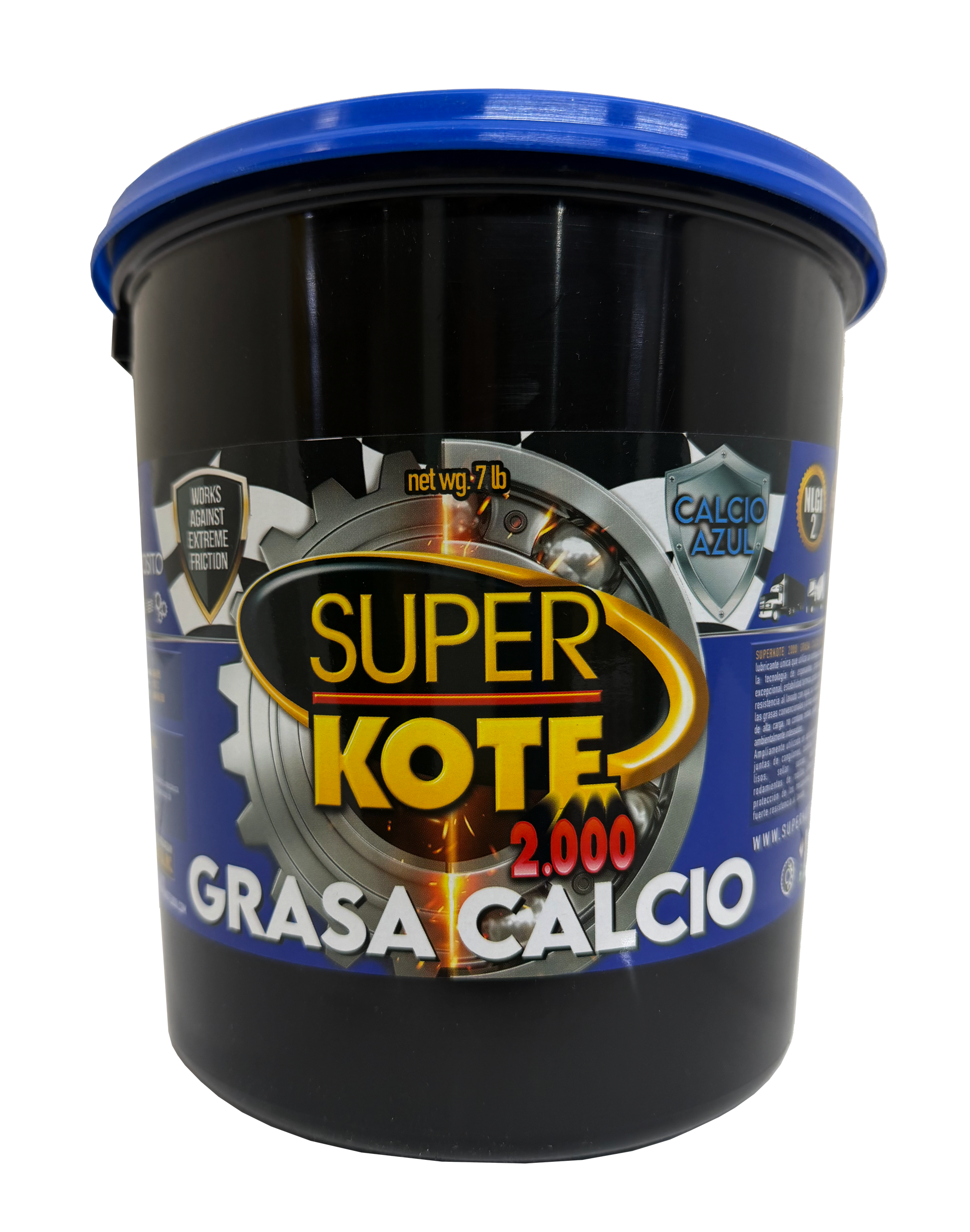 Grasa Calcio Azul Multiproposito NLGI 2 7 lb-2