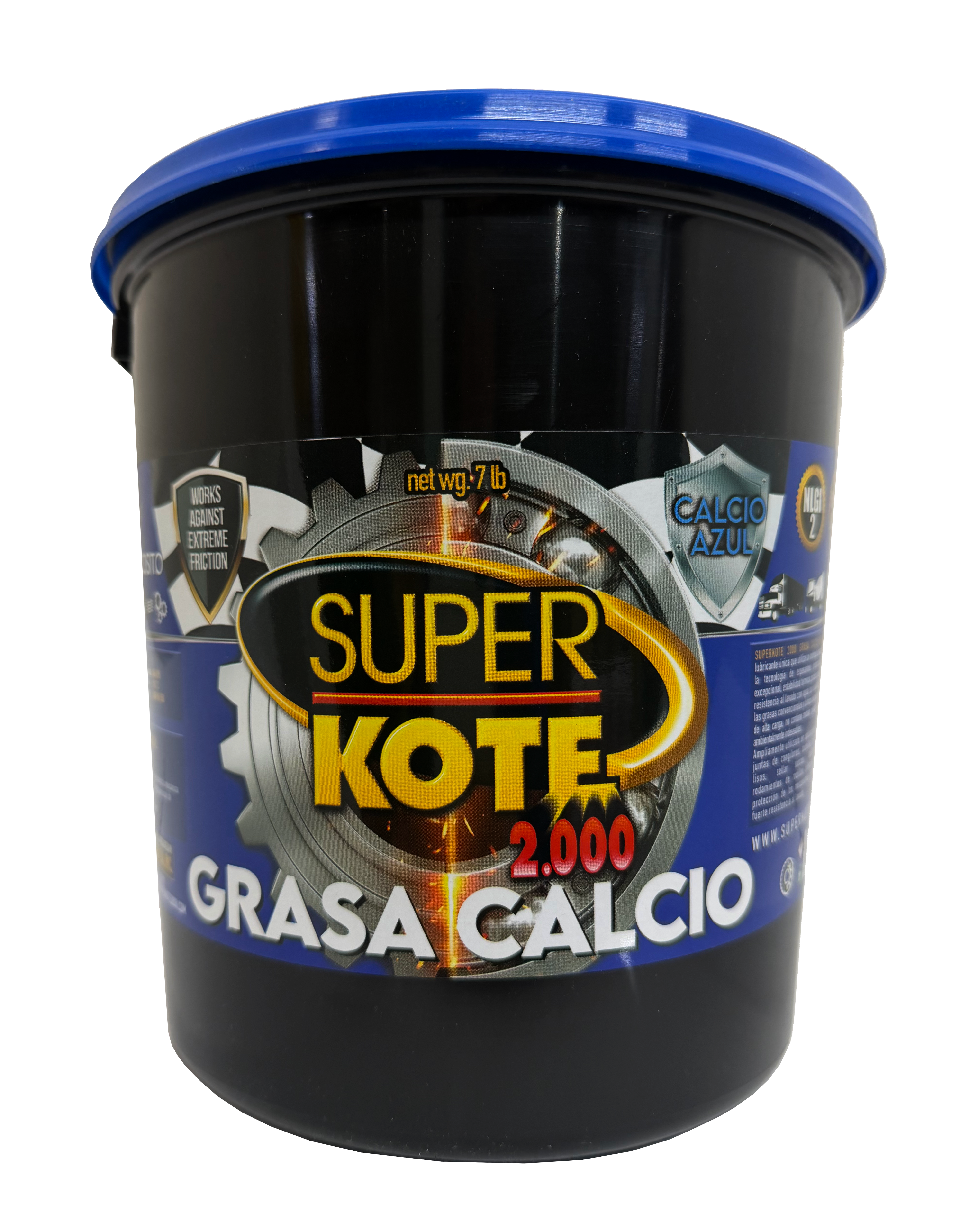 Grasa Calcio Azul Multiproposito NLGI 2 7 lb-2