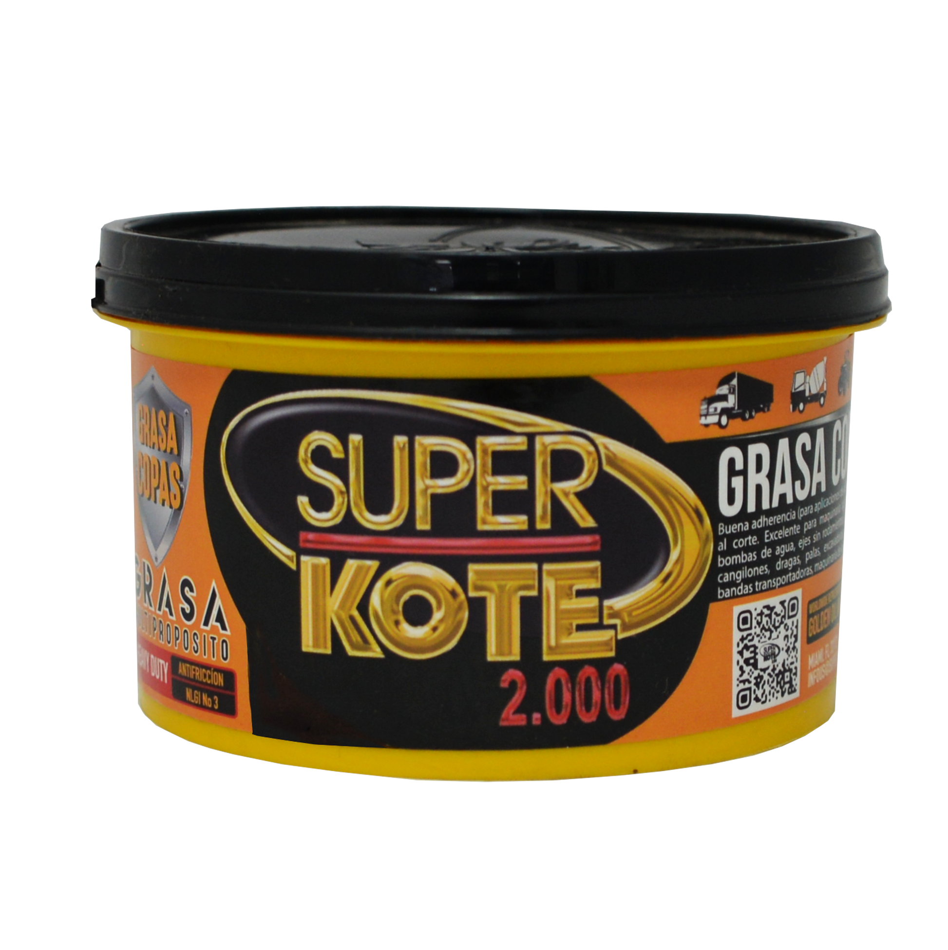 Grasa de Copas Calcio Multipropósito NLGI 3 330gr-2