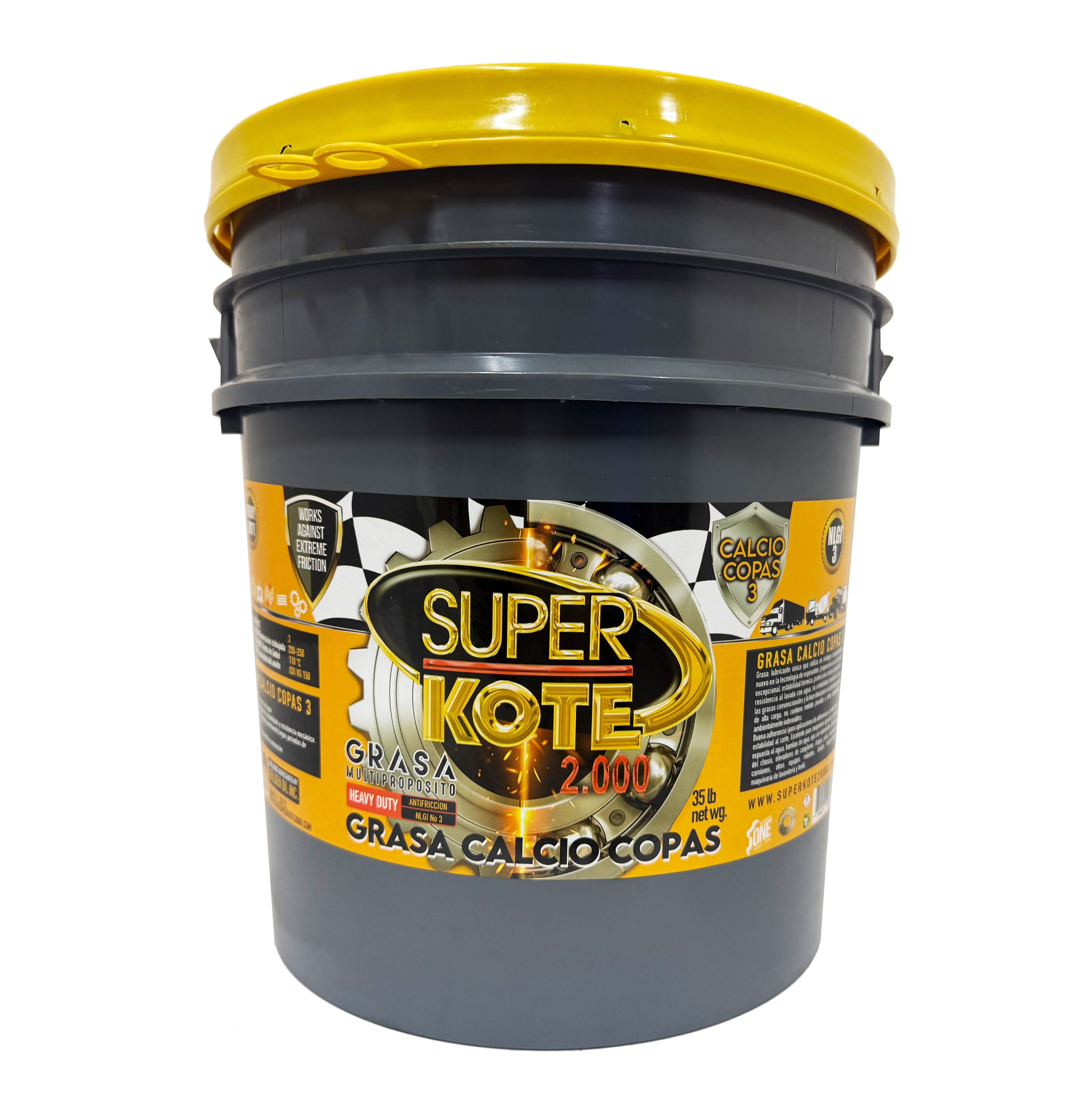 Grasa Copas Calcio Multipropósito NLGI 3 35 lb-2