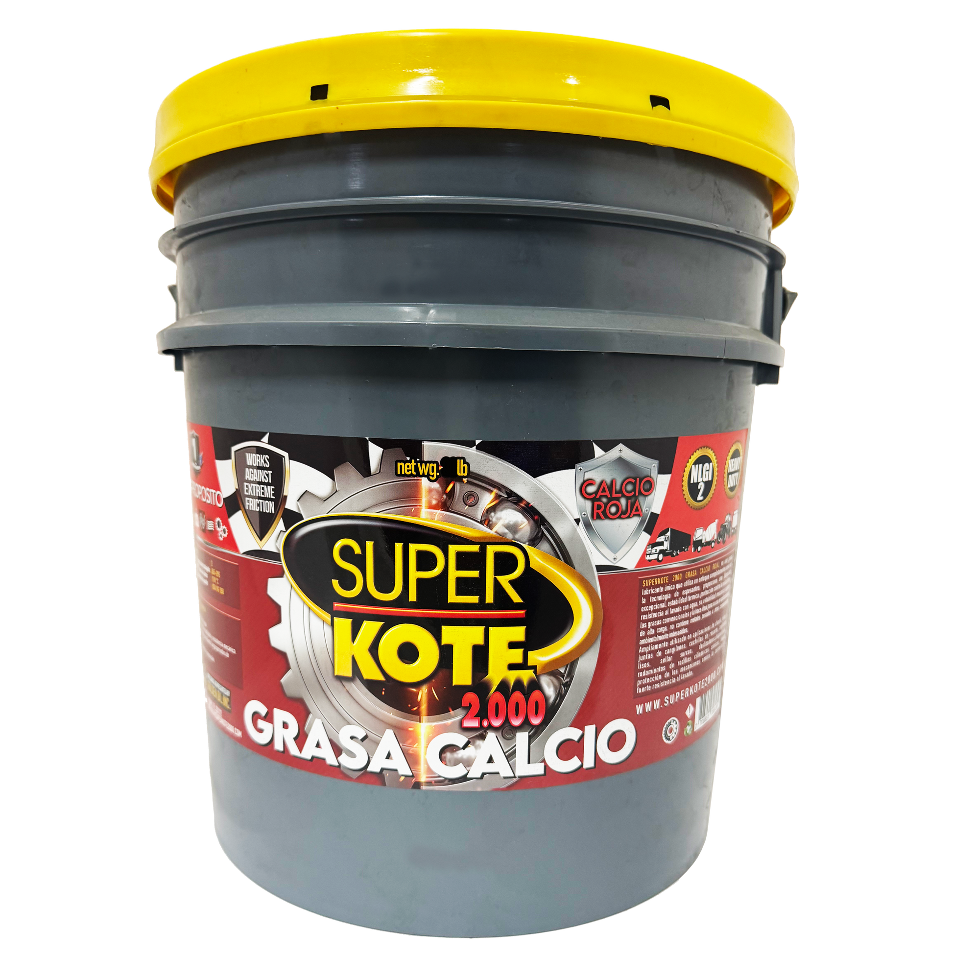 Grasa Chasis Calcio Roja Multiproposito NLGI 2 35 lb-2