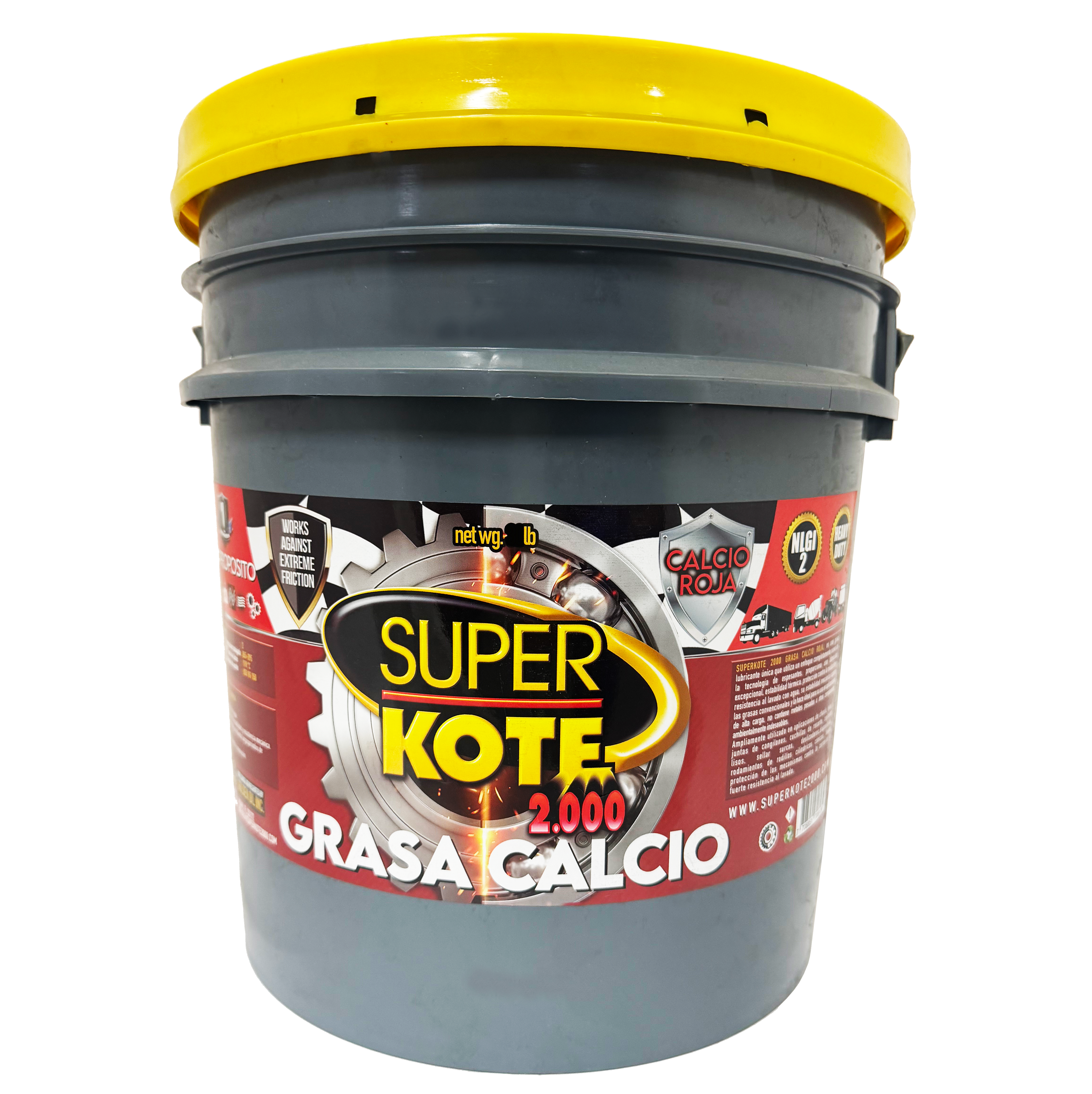 Grasa Chasis Calcio Roja Multiproposito NLGI 2 35 lb-2