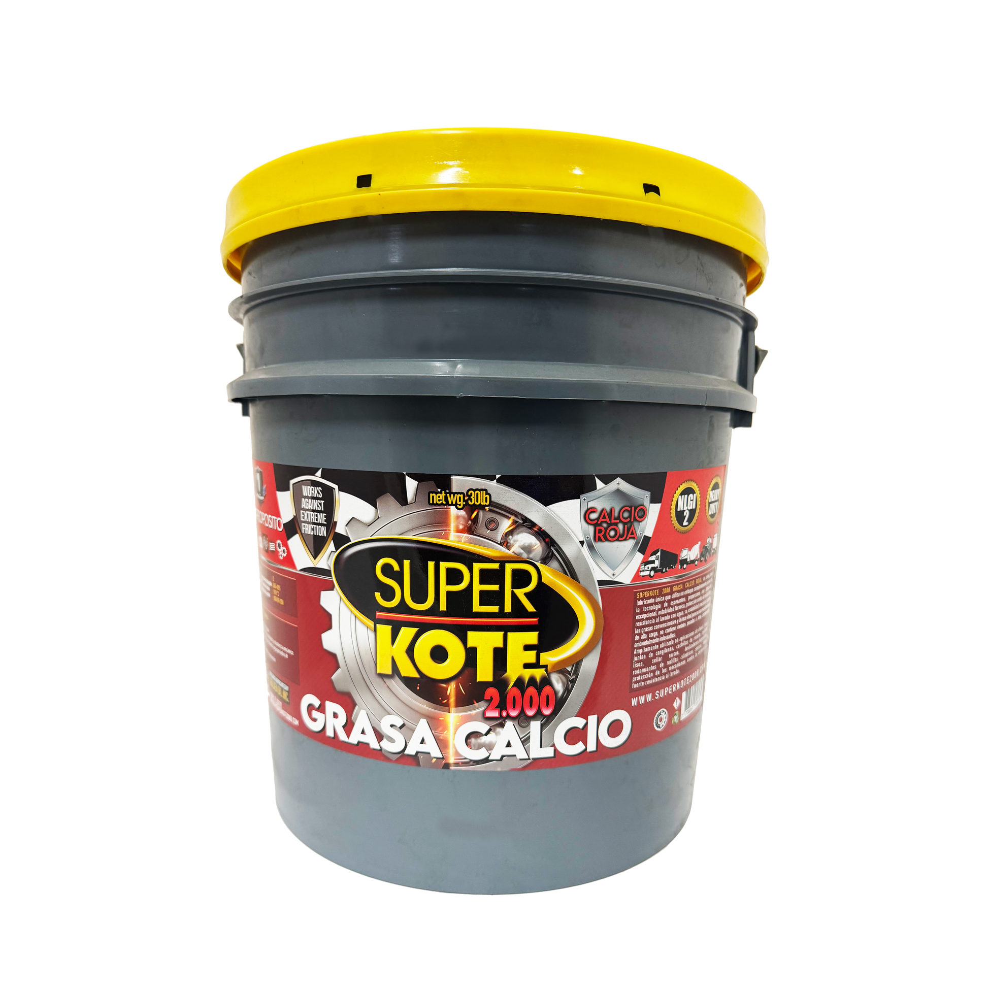 Grasa Chasis Calcio Roja Multiproposito NLGI 2 35 lb-1