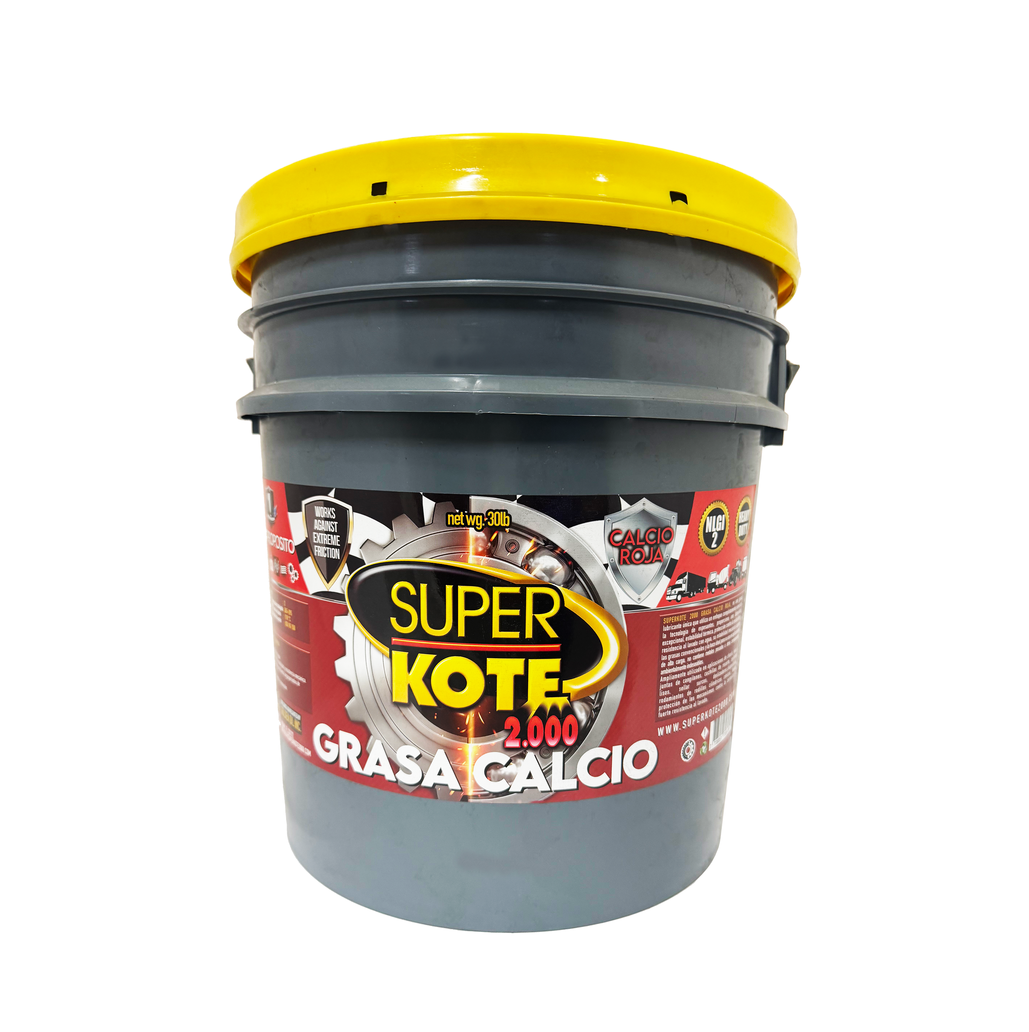 Grasa Chasis Calcio Roja Multiproposito NLGI 2 35 lb