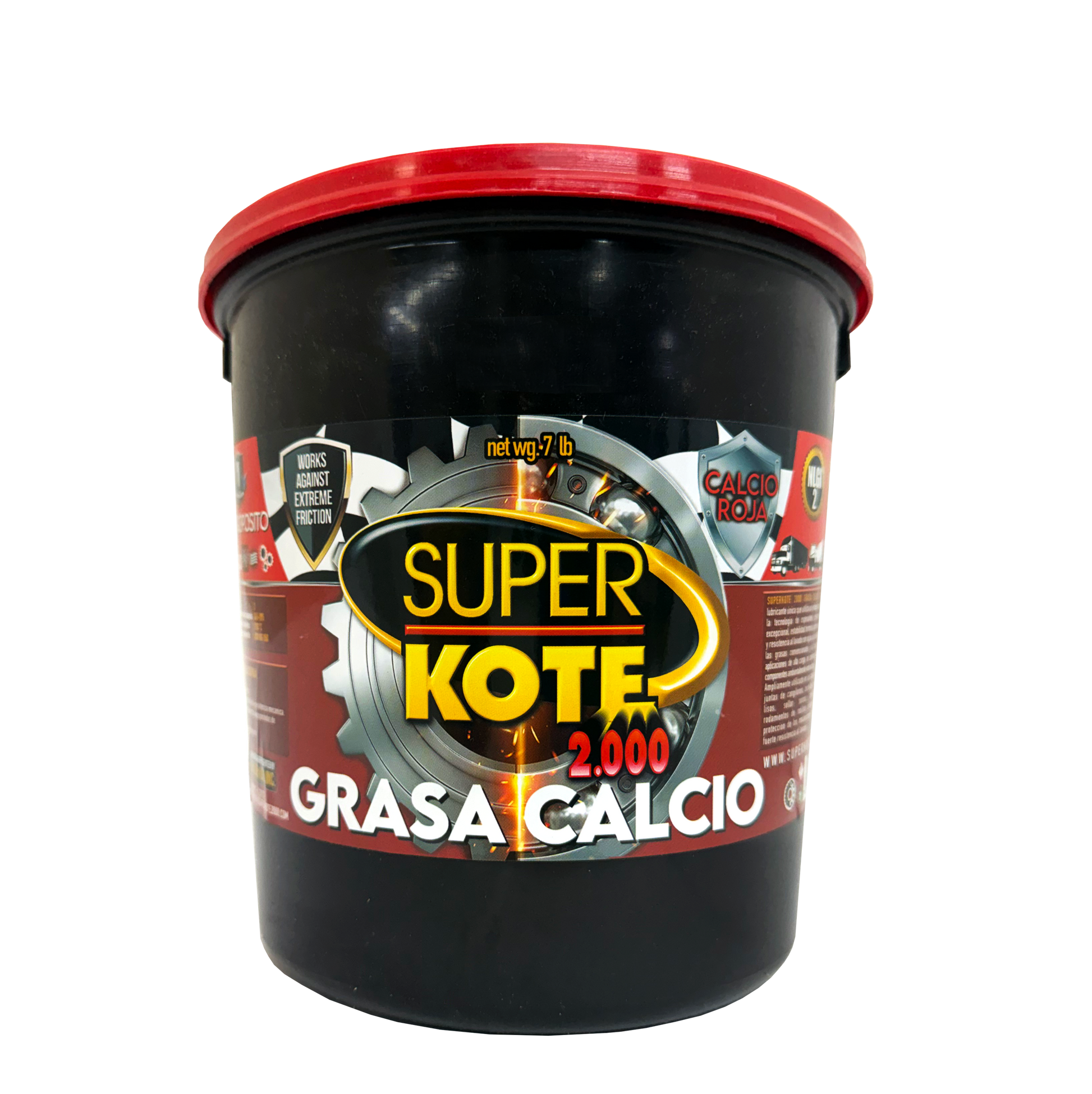 Grasa Chasis Calcio Roja Multiproposito NLGI 2 7 lb-2