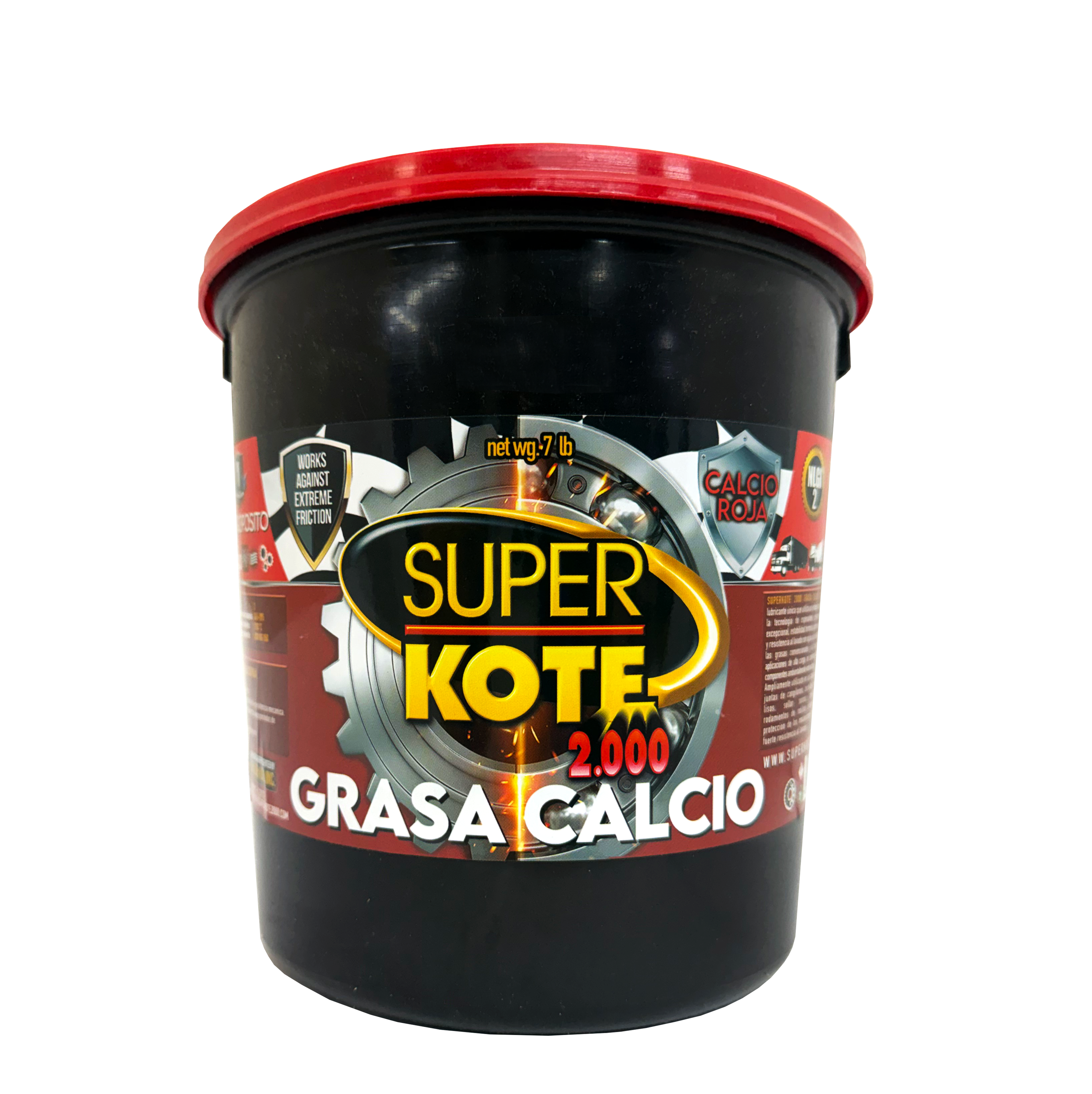 Grasa Chasis Calcio Roja Multiproposito NLGI 2 7 lb-2