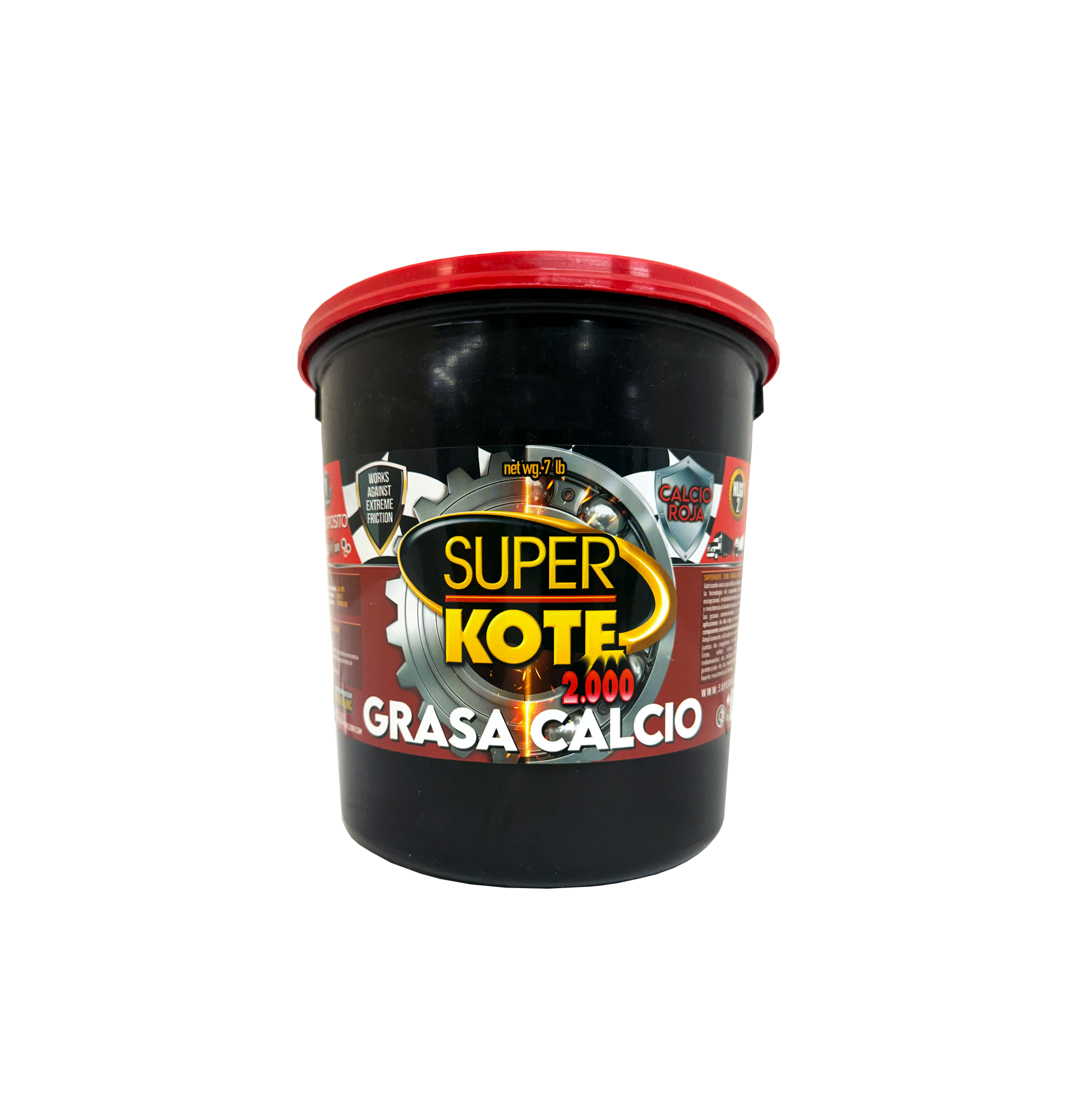 Grasa Chasis Calcio Roja Multiproposito NLGI 2 7 lb-1