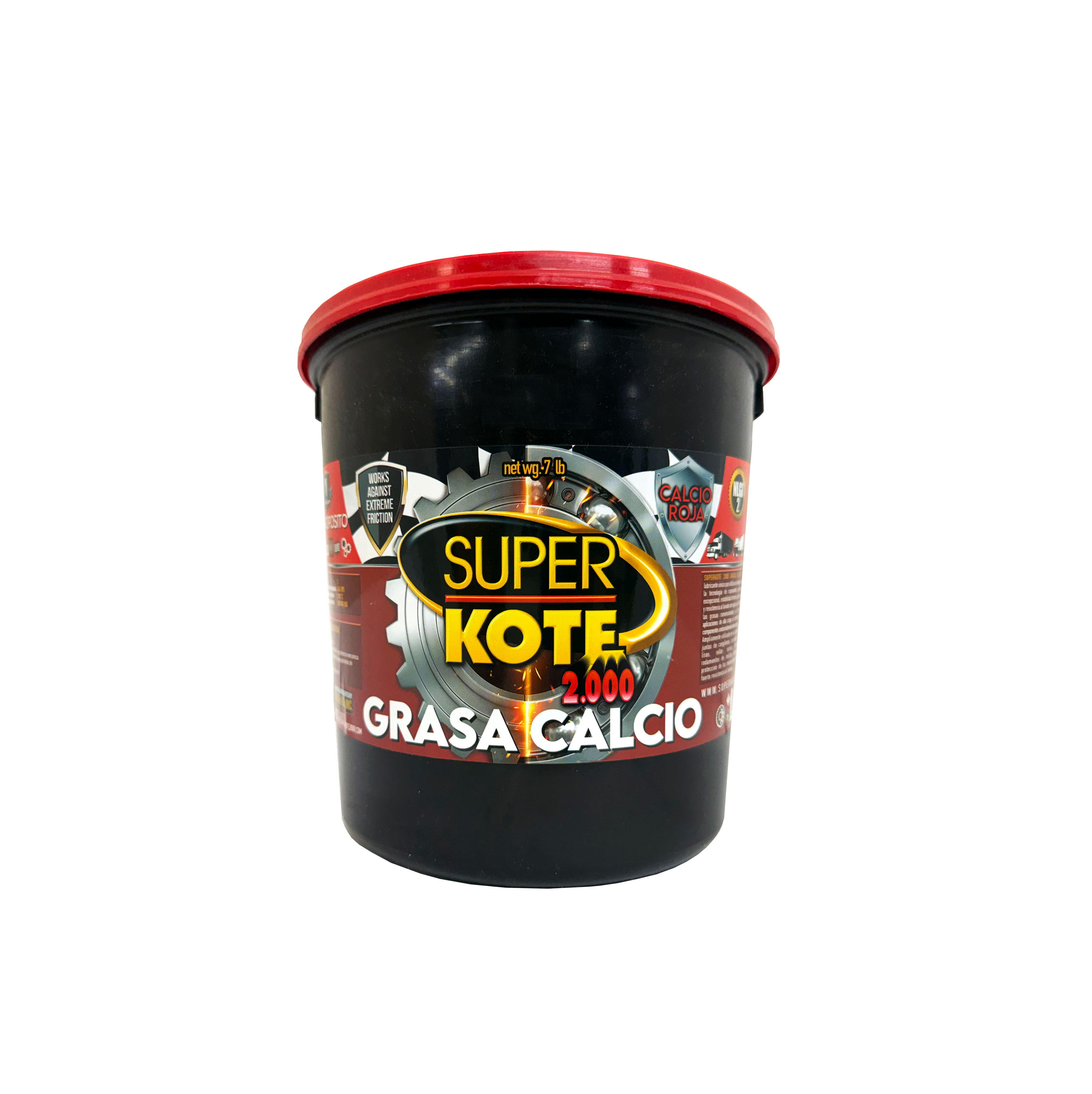 Grasa Chasis Calcio Roja Multiproposito NLGI 2 7 lb