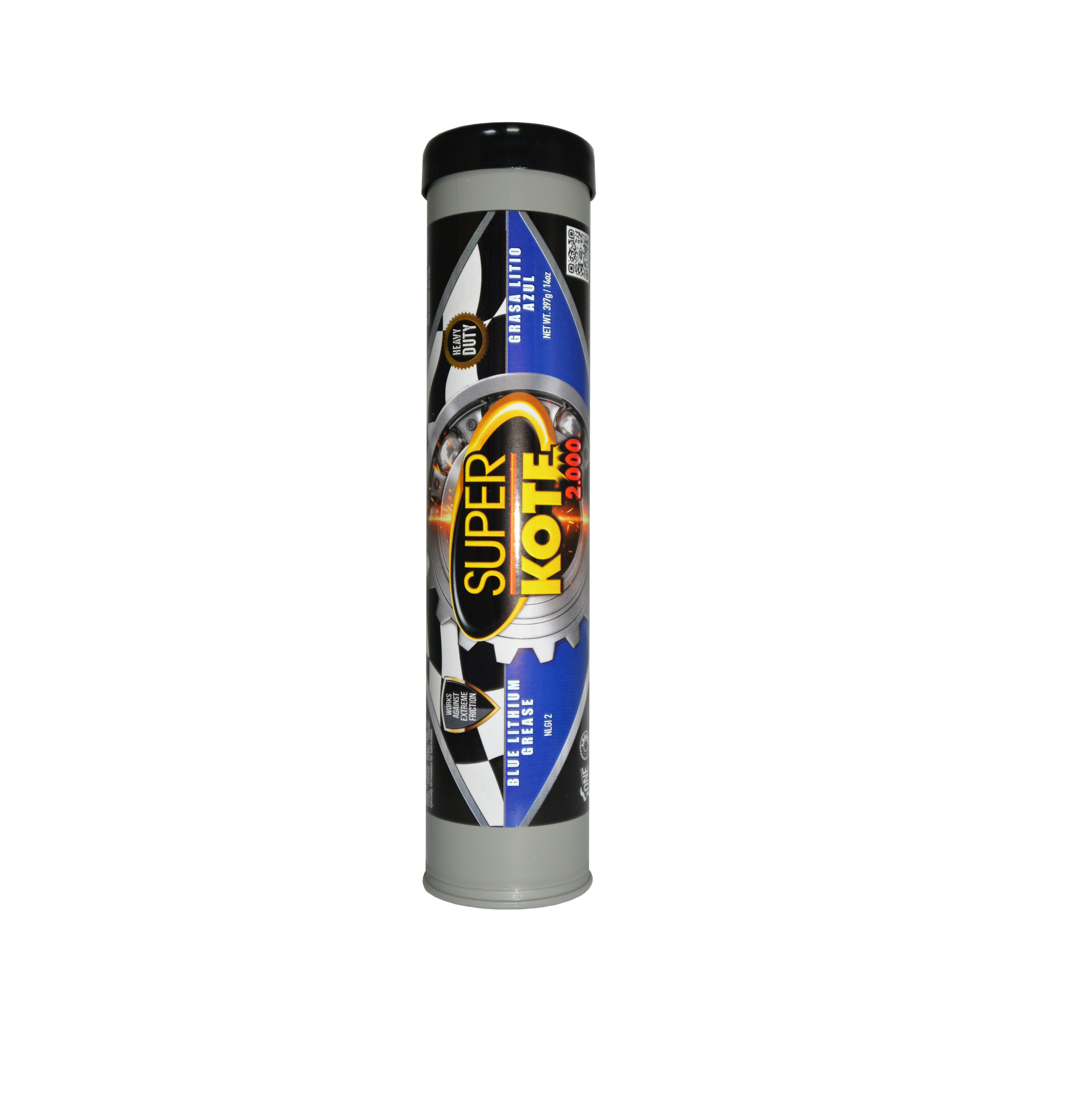 Grasa de Litio Azul Cartucho NLGI 2 EP 397gr x 1un