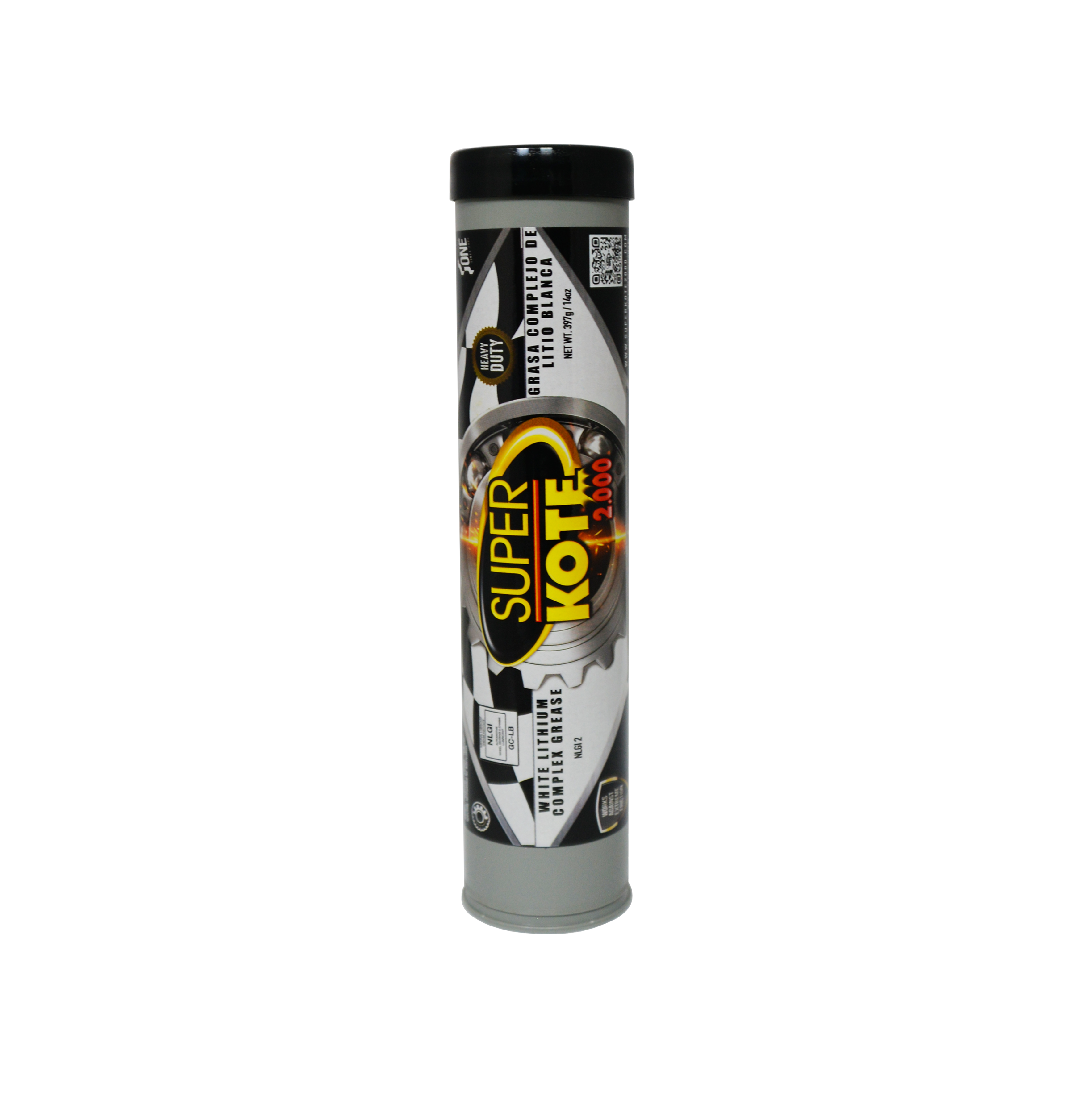 Grasa Complejo de Litio Blanca Cartucho NLGI 2 EP 397gr x 1un