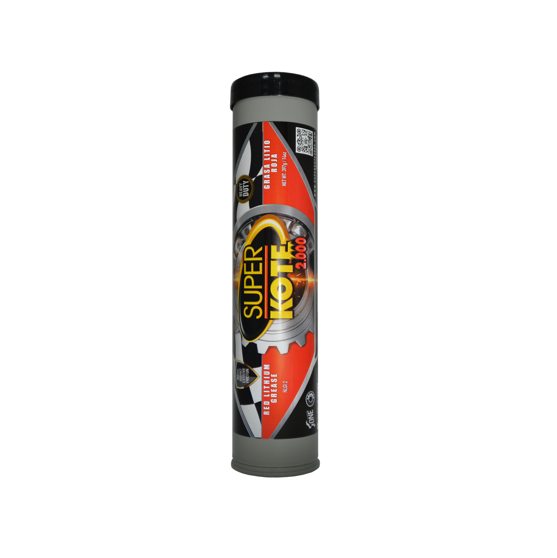 Grasa de Litio Roja Cartucho NLGI 2 EP 397gr x 1un-1