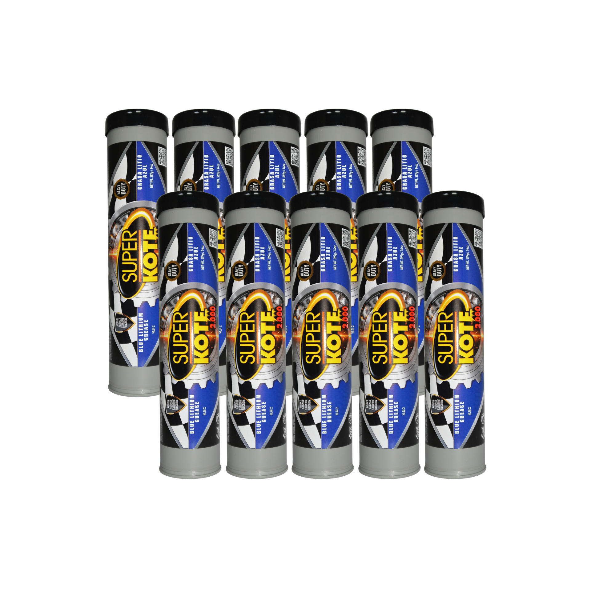 Grasa de Litio Azul en Cartuchos NLGI 2 EP 397gr x 10un-1