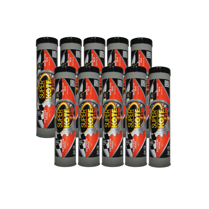 Grasa de LitioRoja en Cartuchos  NLGI 2 EP 397gr x 10un-1