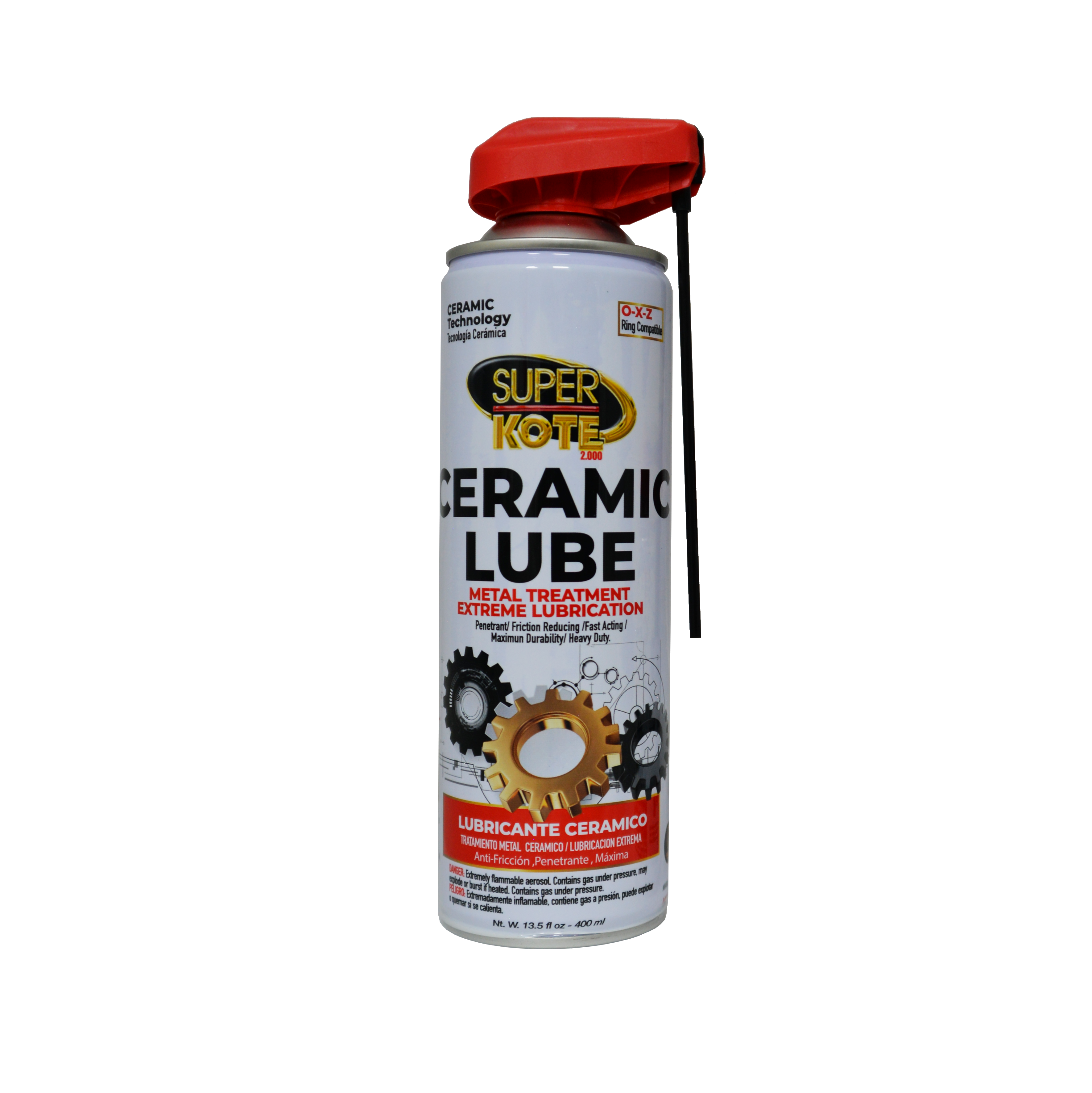 Lubricante Ceramico Extremo en Aerosol 400ml - 13.5oz