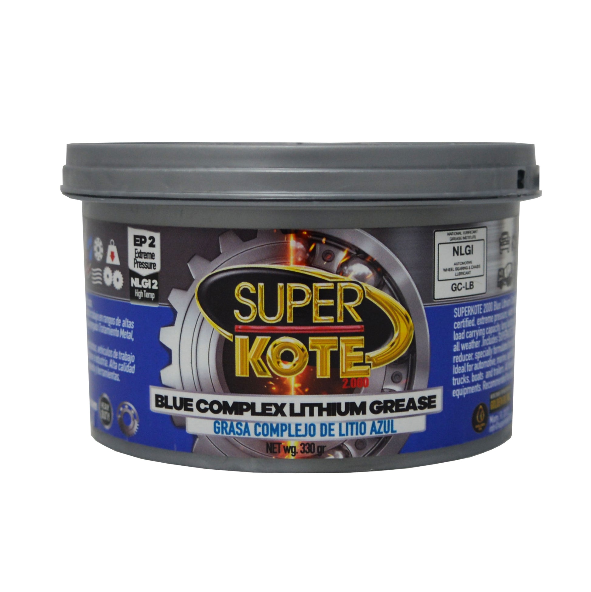Grasa Complejo de Litio Azul NLGI 2 EP 330gr-2