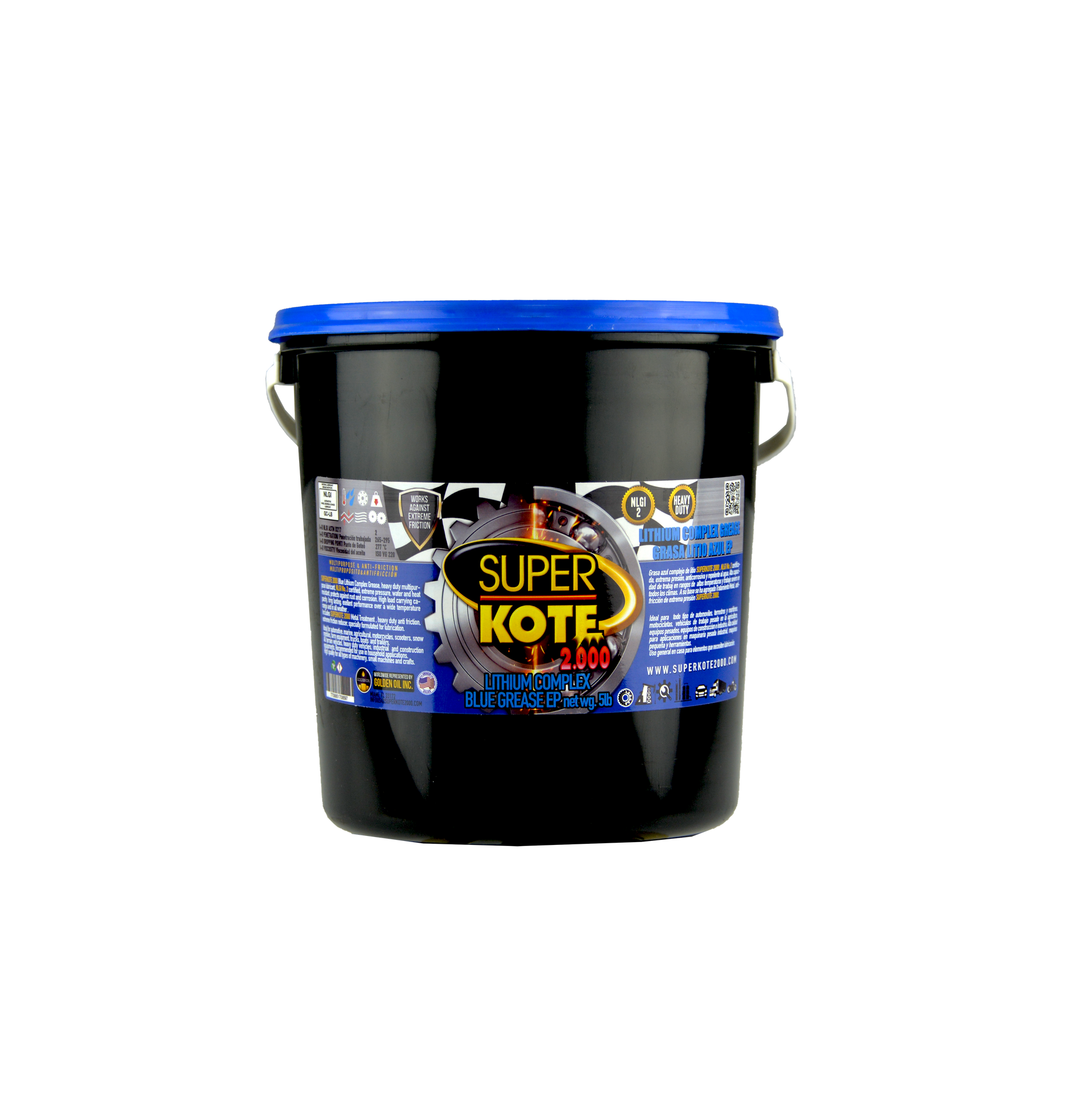 Grasa Complejo de Litio Azul NLGI 2 EP 5 lb-1
