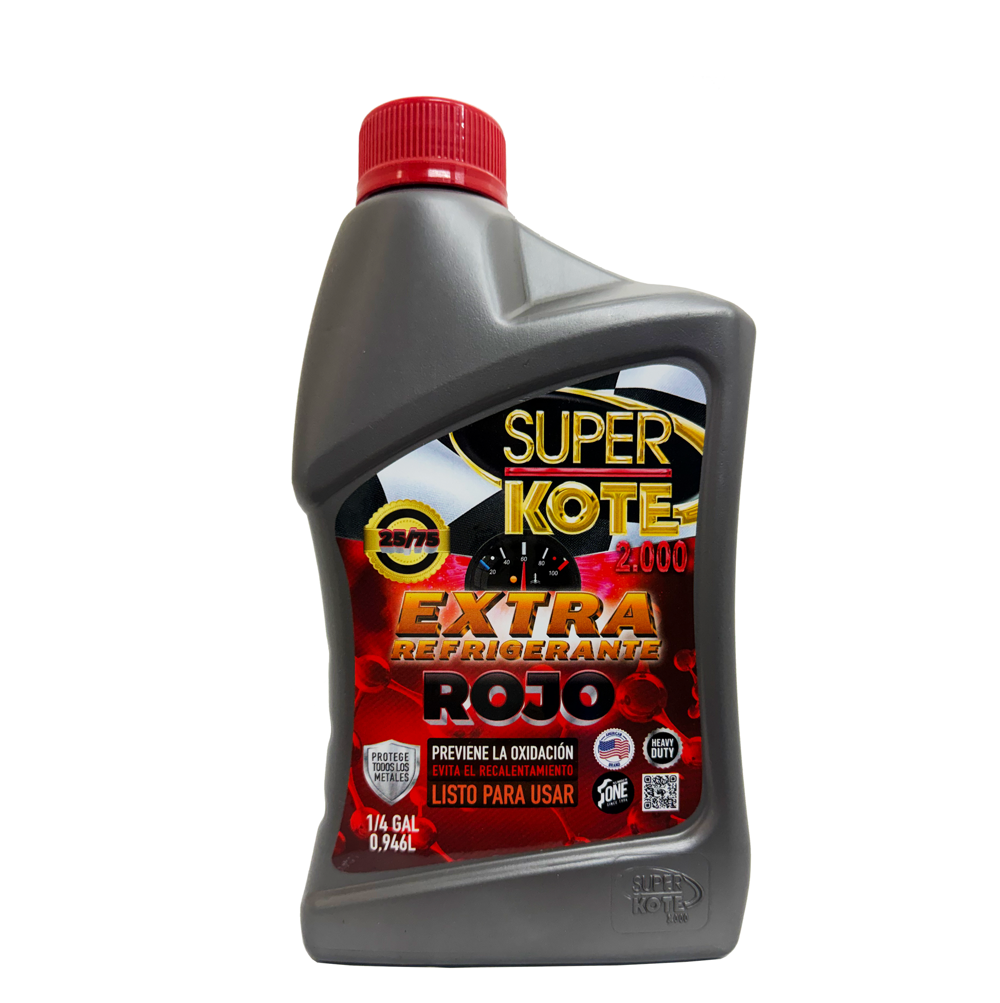 Extra Refrigerante Rojo 25/75 1/4gl-1