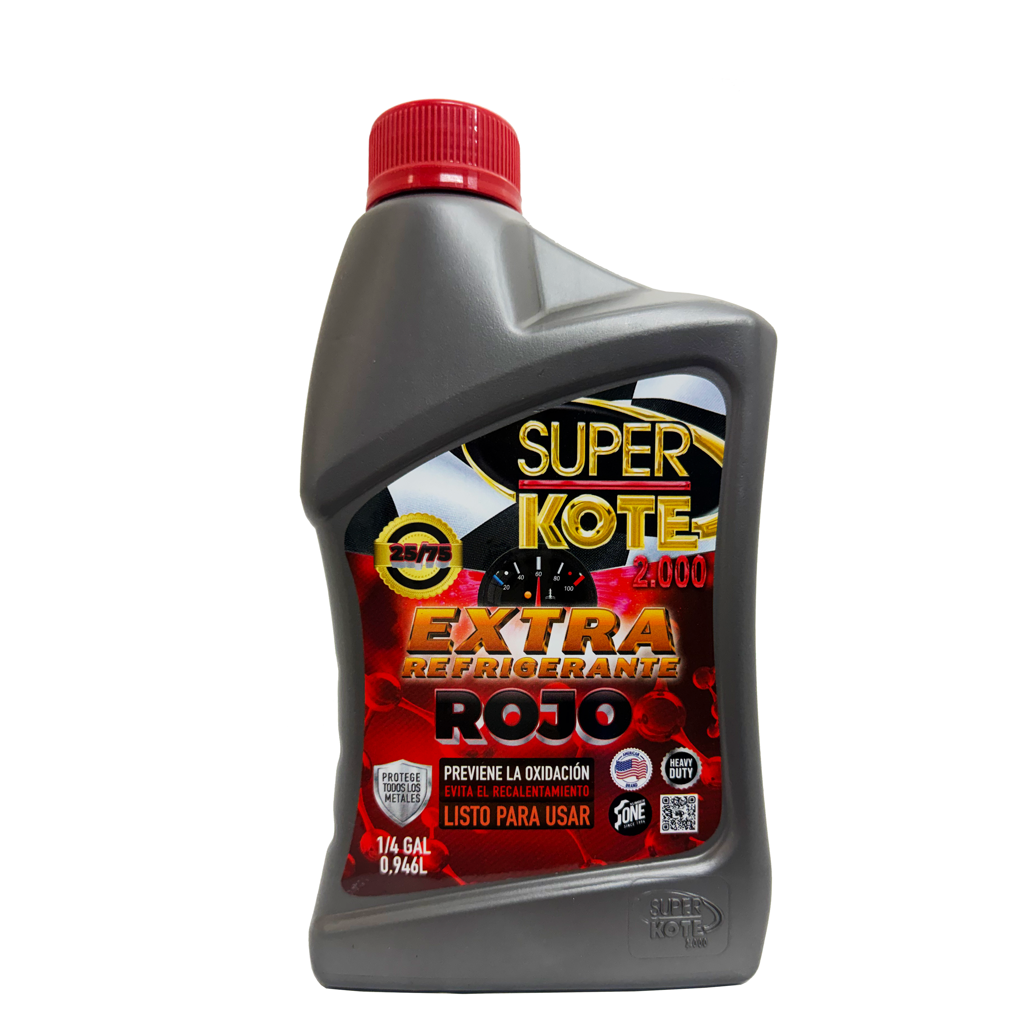 Extra Refrigerante Rojo 25/75 1/4gl