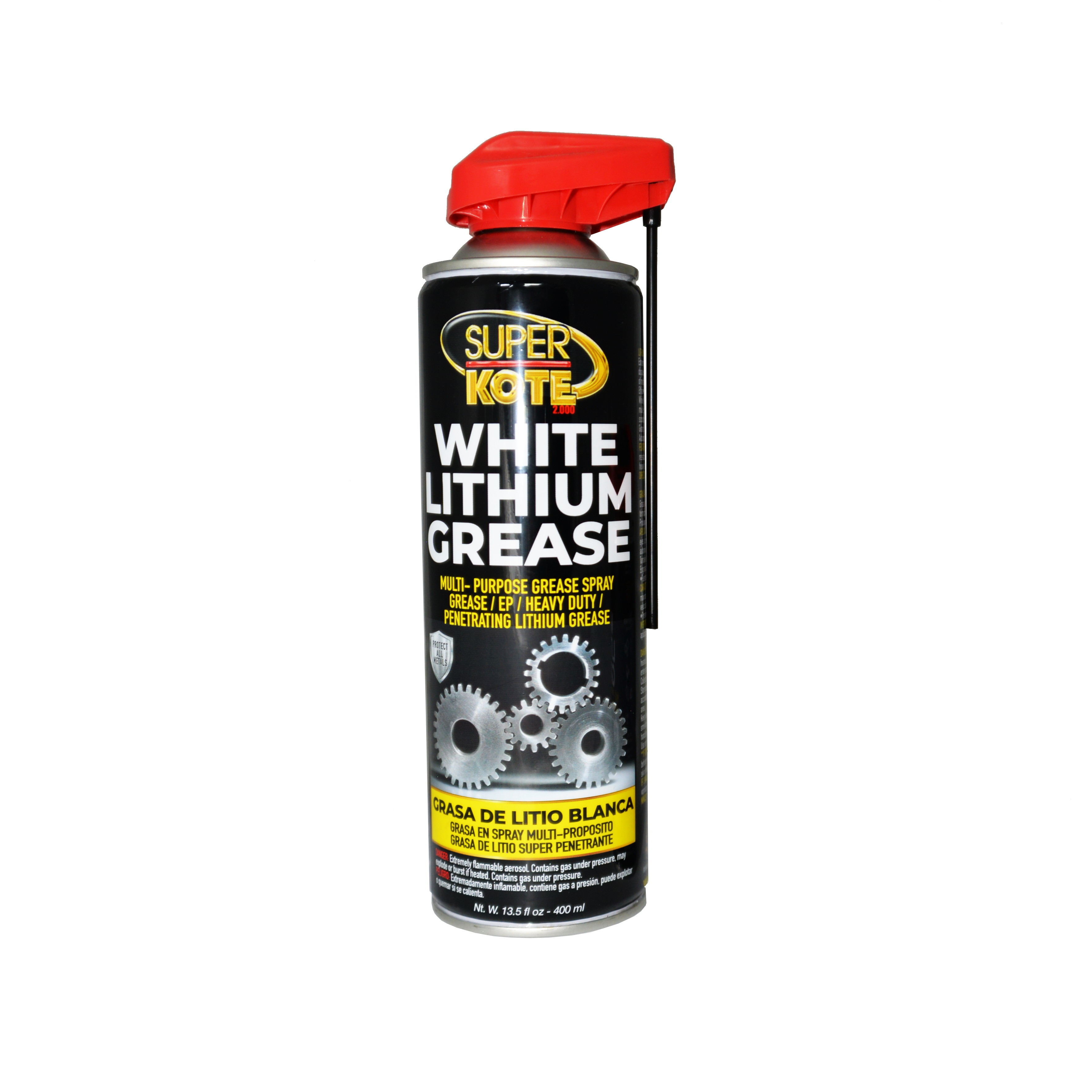 Grasa de Litio Blanca en Aerosol 400ml - 13.5oz