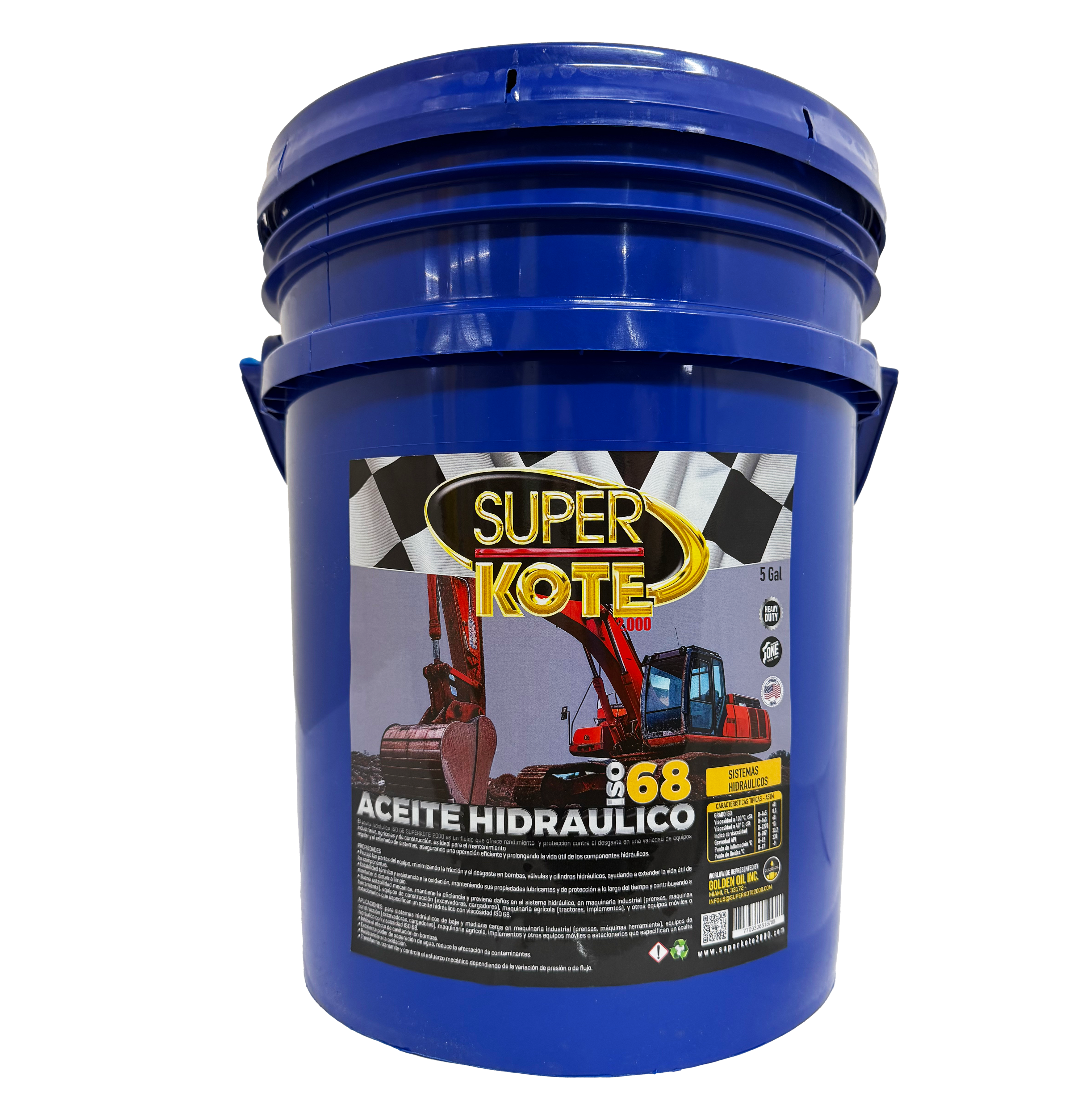 Aceite Hidraulico ISO 68 5gl