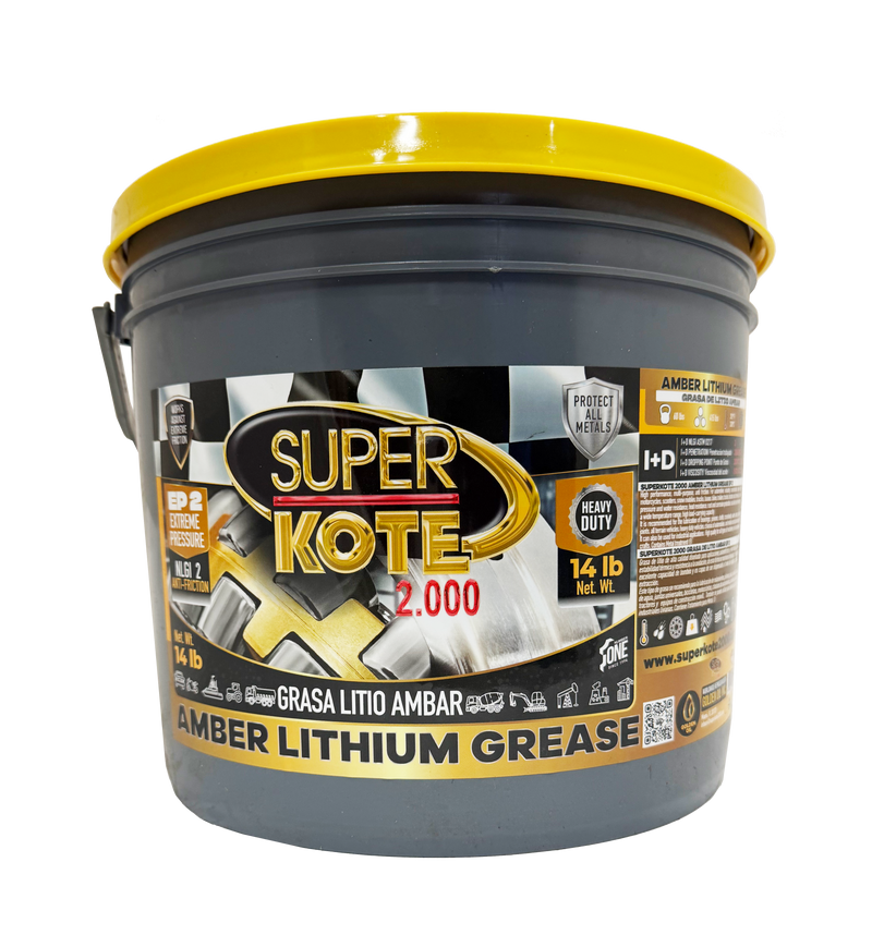 Grasa de Litio Ambar Multiproposito NLGI 2 EP 14 lb-2