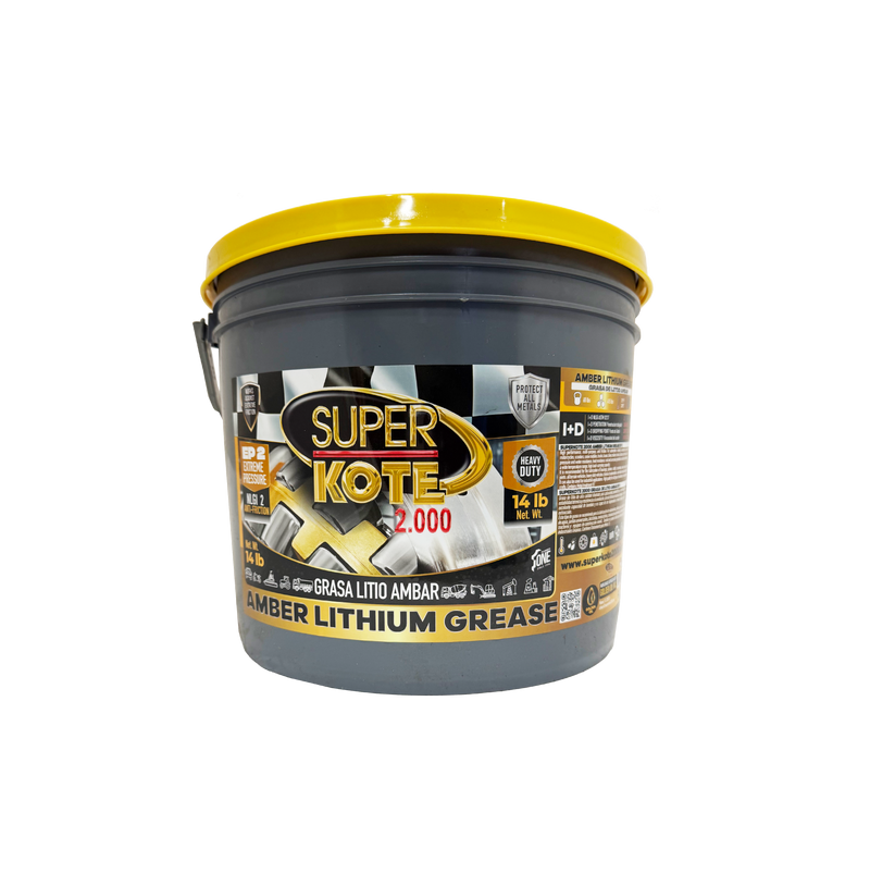 Grasa de Litio Ambar Multiproposito NLGI 2 EP 14 lb-1