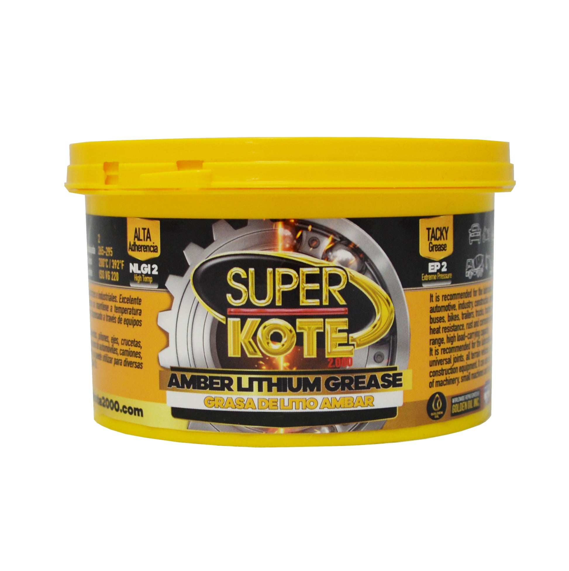 Grasa de Litio Ambar Multiproposito NLGI 2 EP 330gr-2