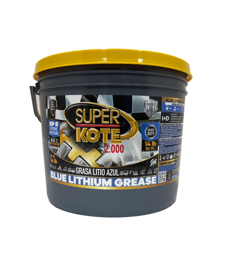 Grasa de Litio Azul NLGI 2 EP 14 lb-2