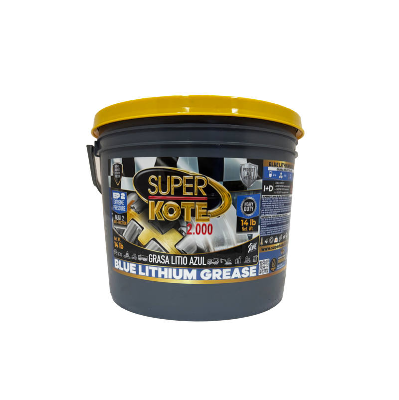 Grasa de Litio Azul NLGI 2 EP 14 lb-1