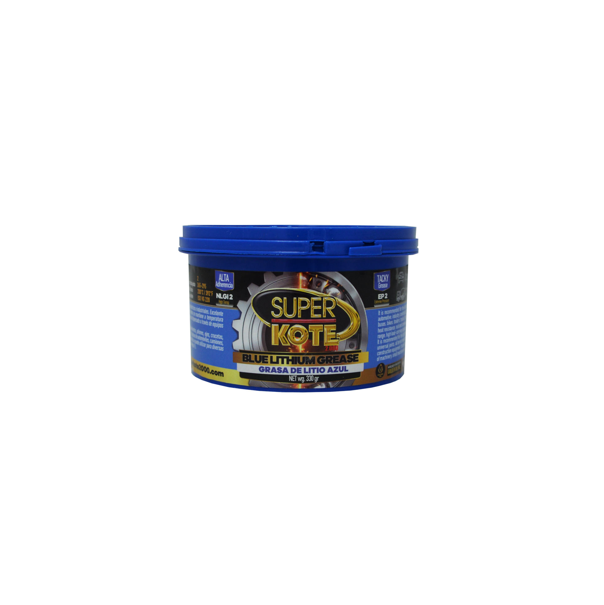 Grasa de Litio Azul NLGI 2 EP 330gr-1