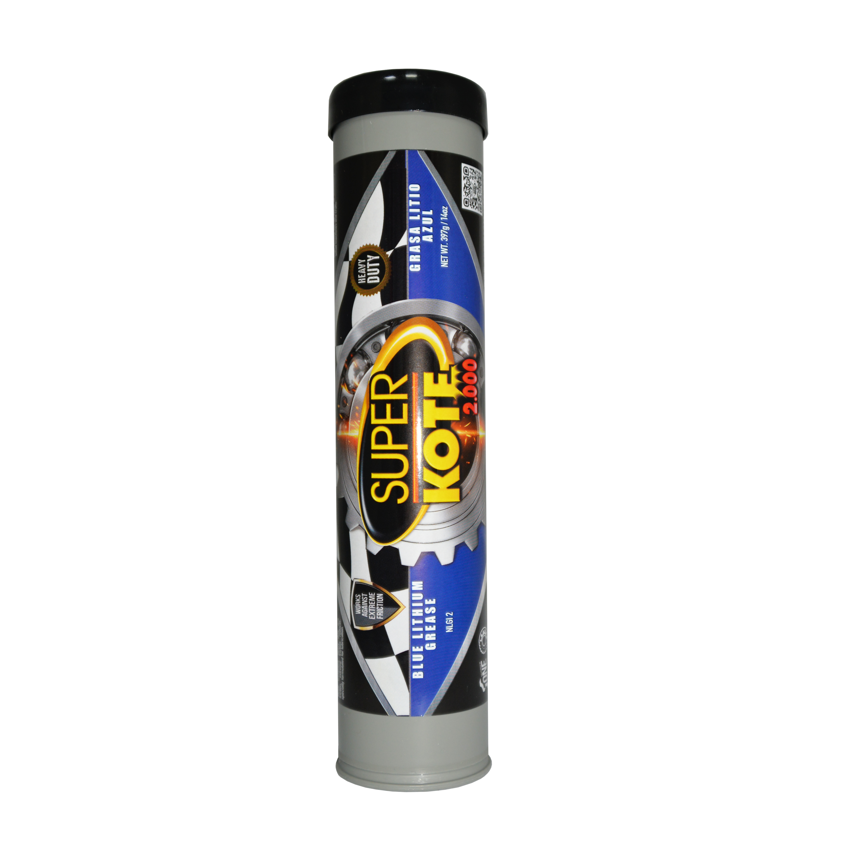 Grasa de Litio Azul Cartucho NLGI 2 EP 397gr x 1un