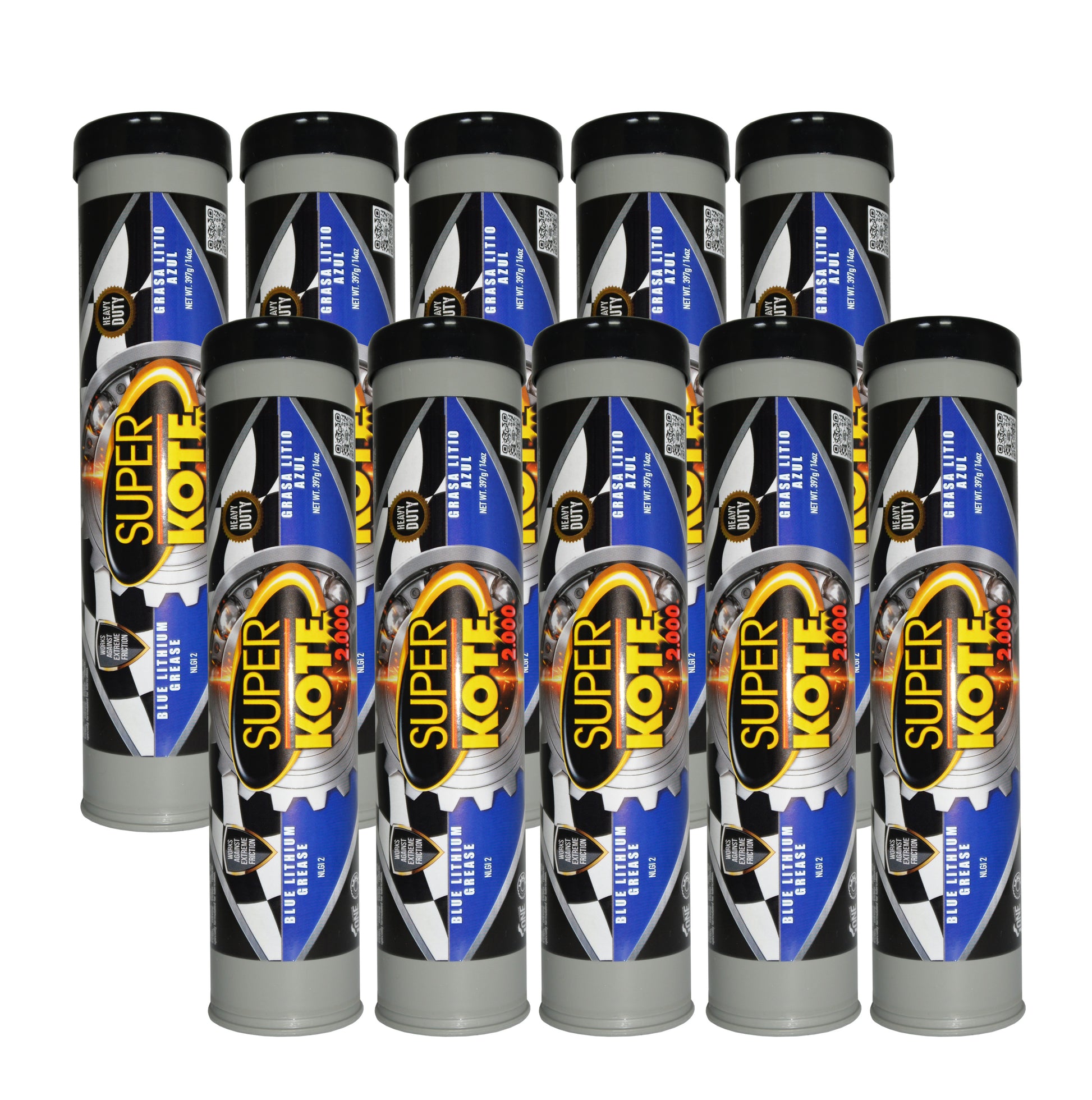Grasa de Litio Azul en Cartuchos NLGI 2 EP 397gr x 10un-2