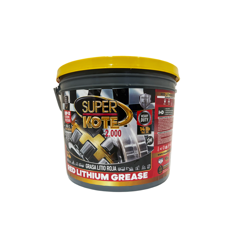Grasa de Litio Roja NLGI 2 EP 14 lb-1