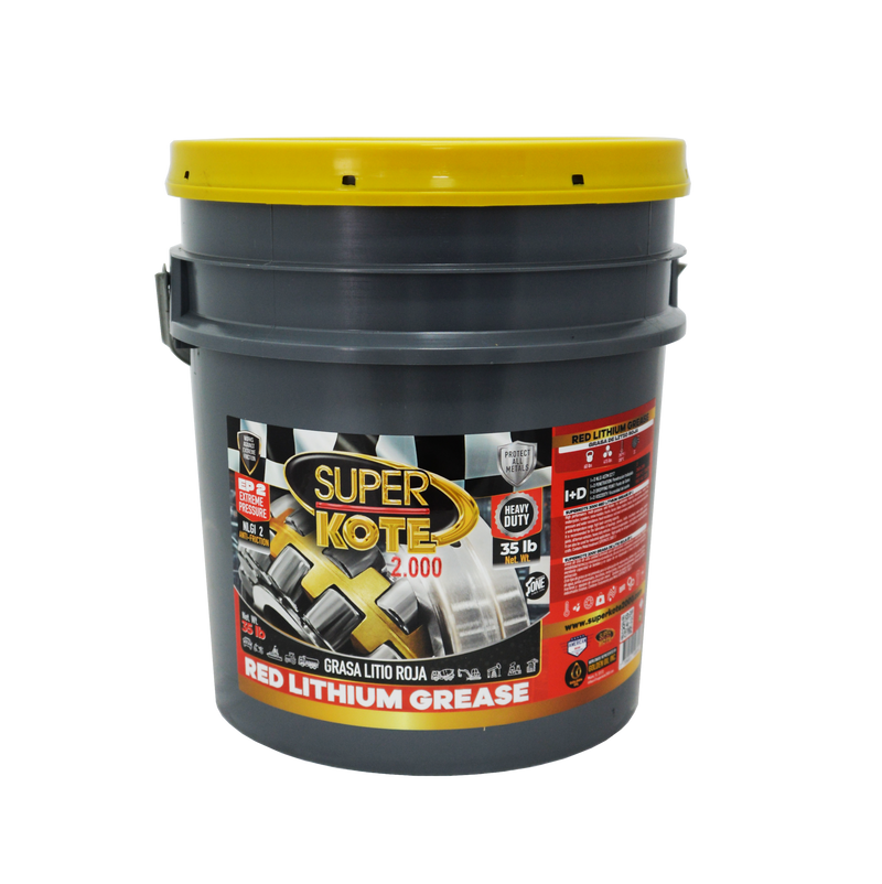 Grasa de Litio Roja NLGI 2 EP 35 lb-1