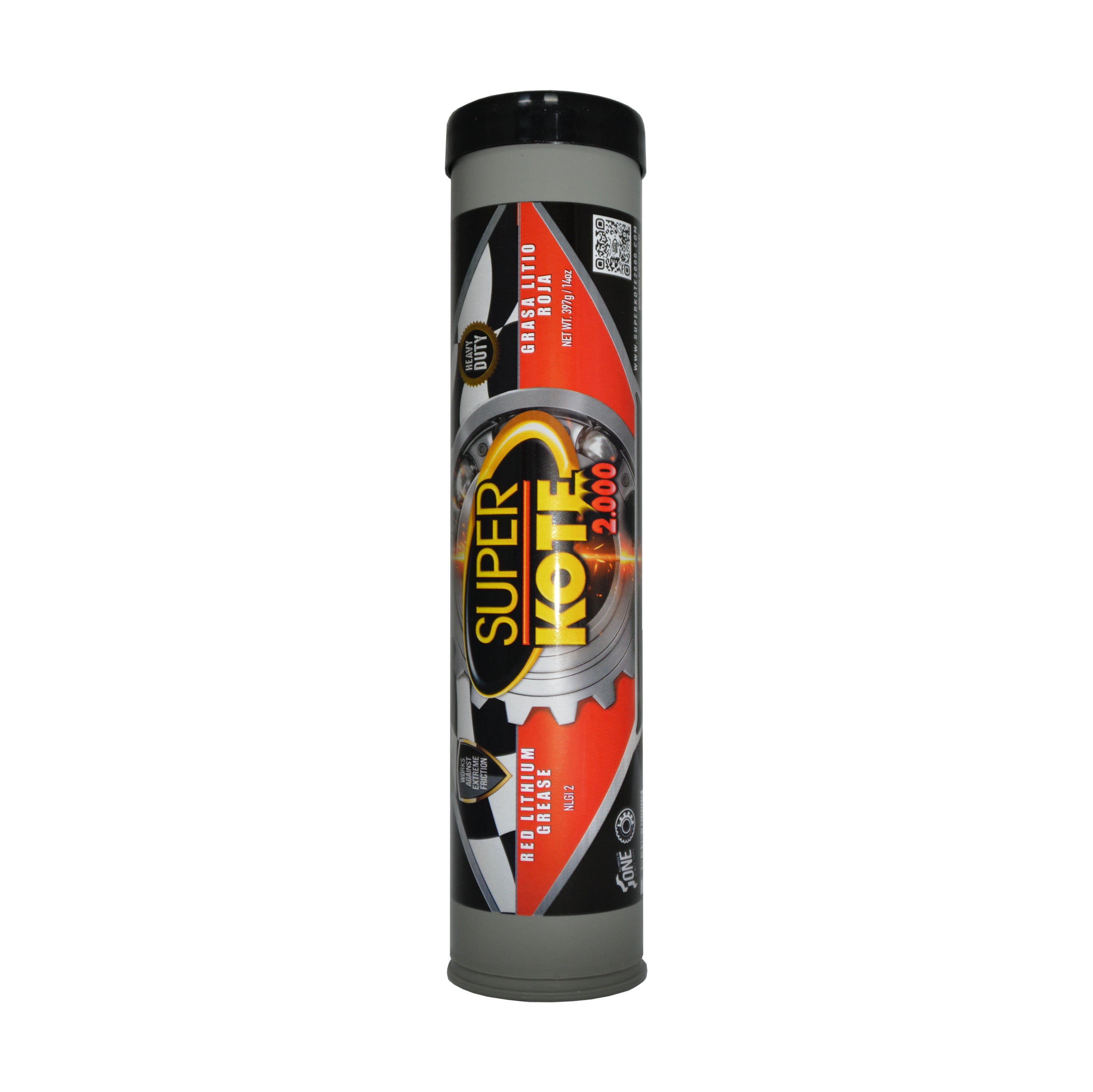 Grasa de Litio Roja Cartucho NLGI 2 EP 397gr x 1un-2