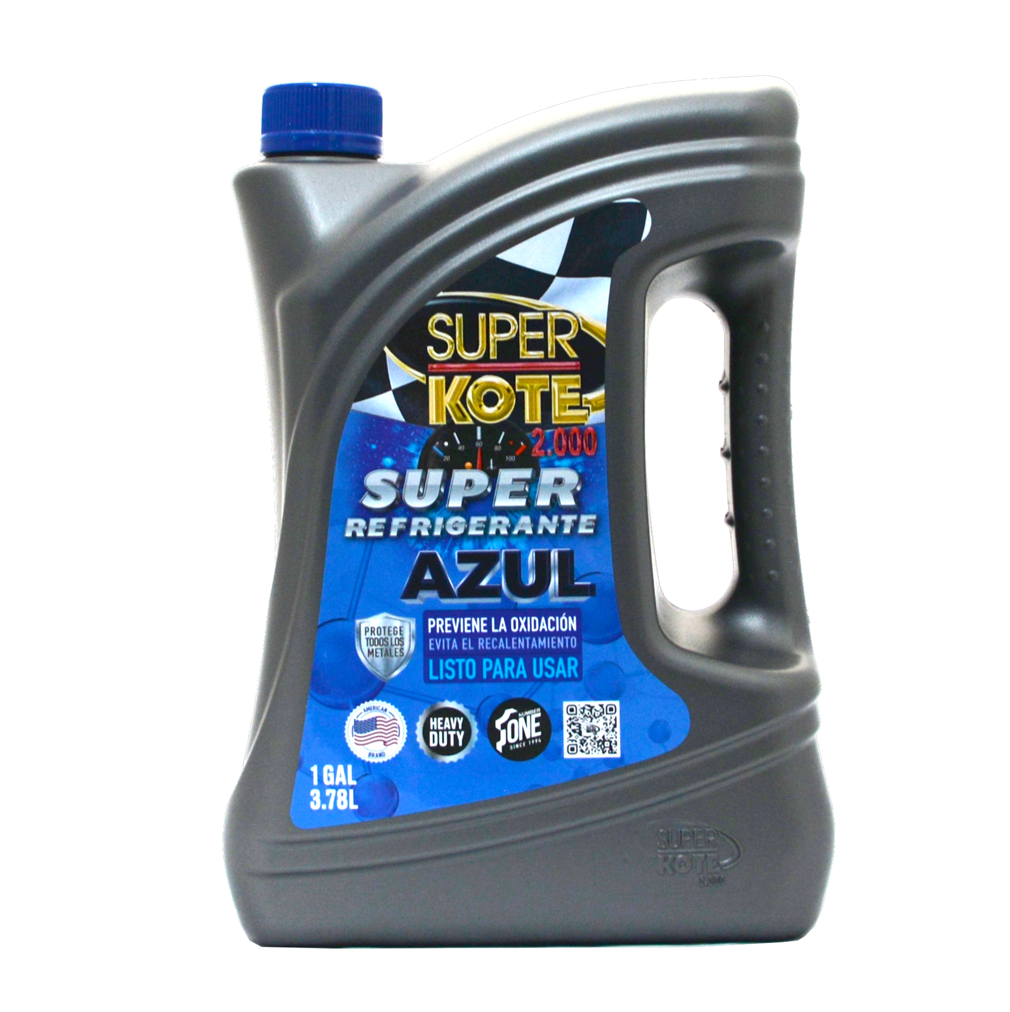 Super Refrigerante Azul Base Agua 1gl