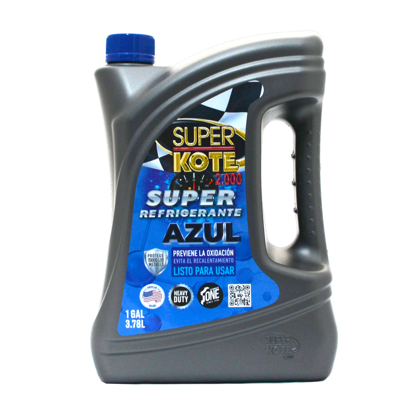 Super Refrigerante Azul Base Agua 1gl-1