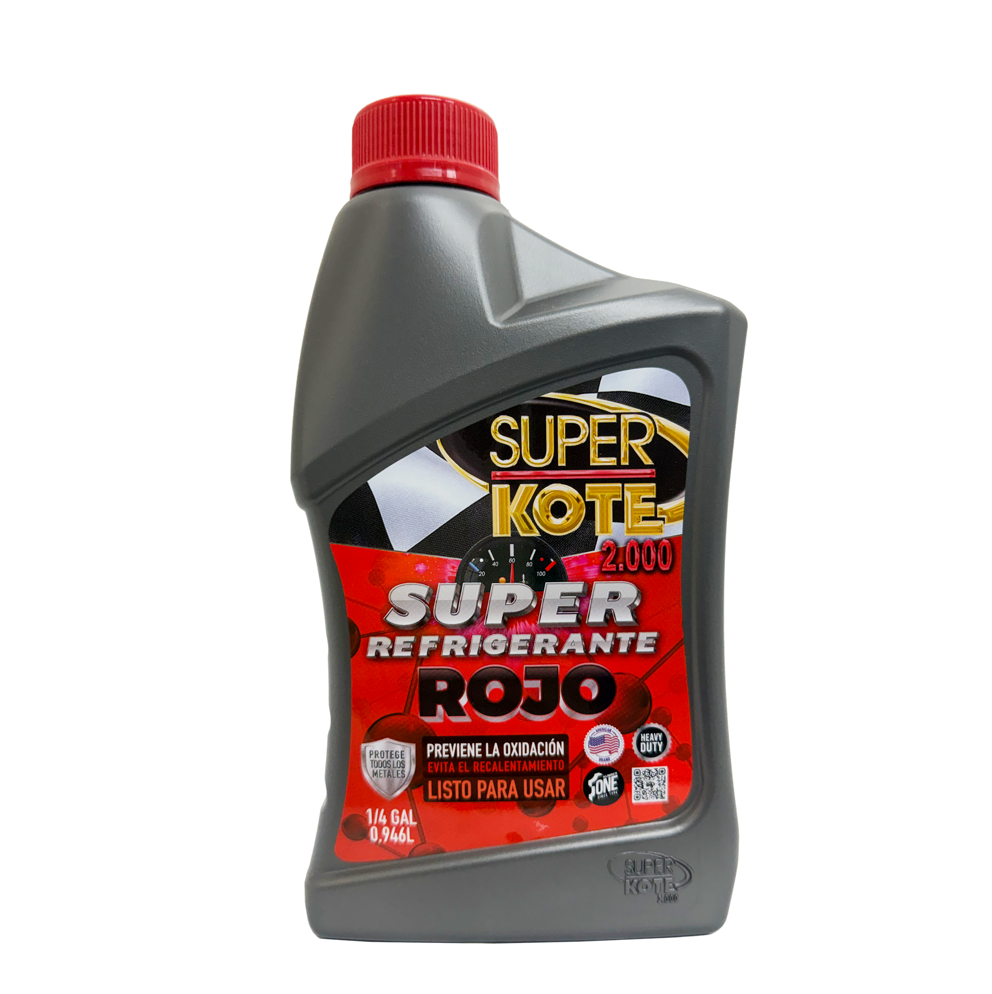 Super Refrigerante Rojo Base Agua 1/4 gl-1