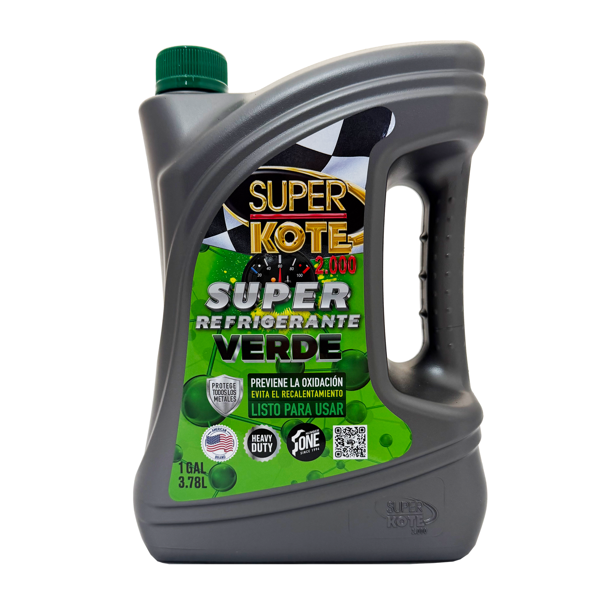 Super Refrigerante Verde Base Agua 1gl-1