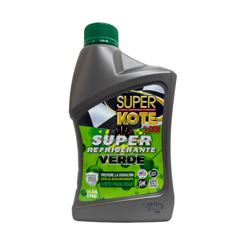 Super Refrigerante Verde Base Agua 1/4 gl-1
