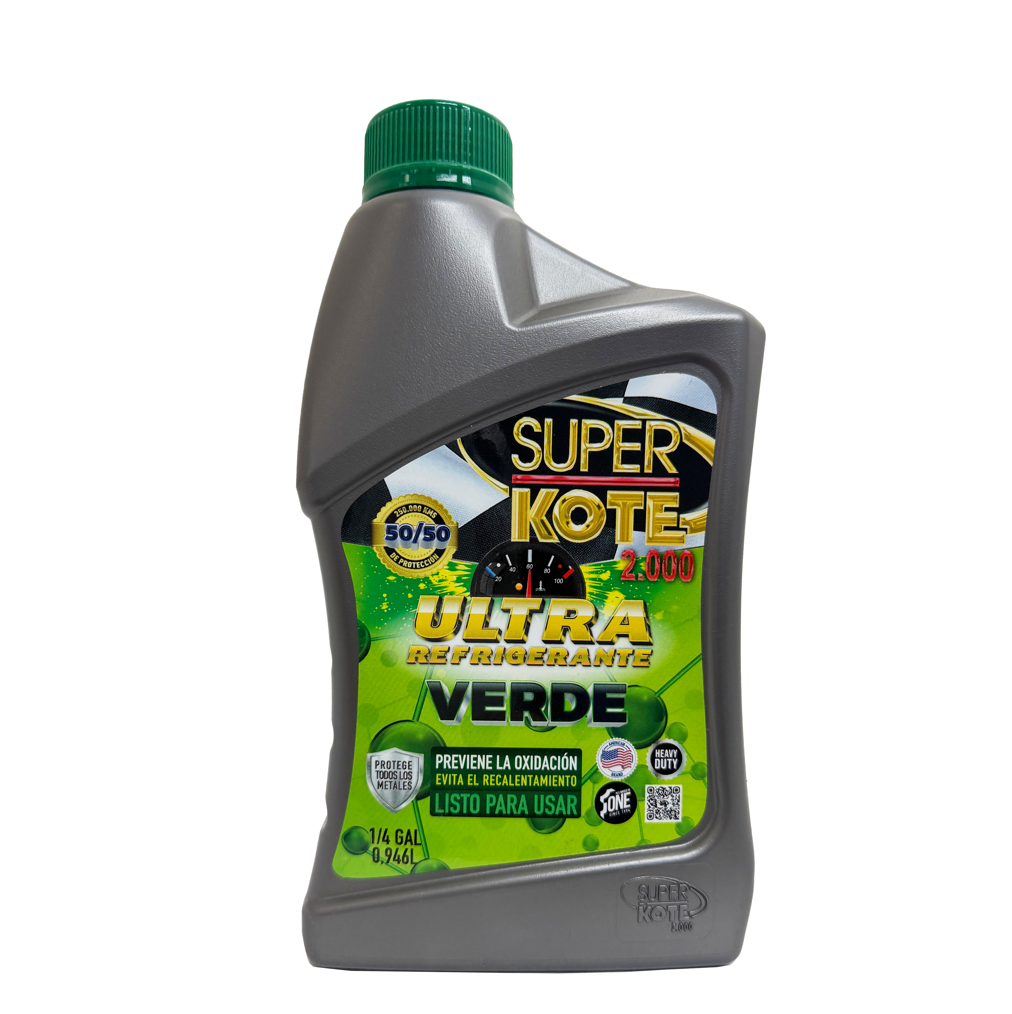 Ultra Refrigerante Verde 50/50 1/4gl